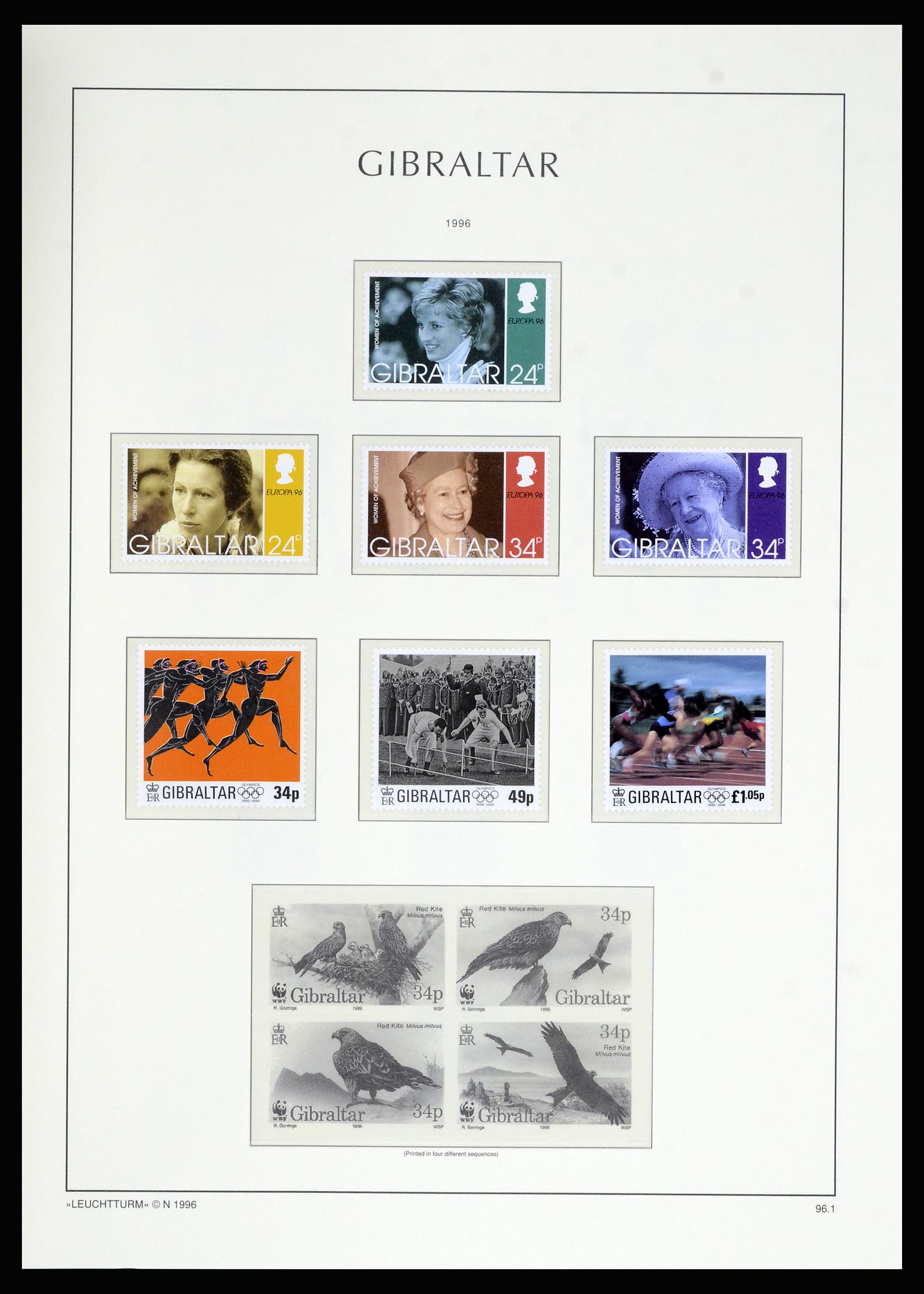 36700 086 - Postzegelverzameling 36700 Gibraltar 1857(!!)-2013.