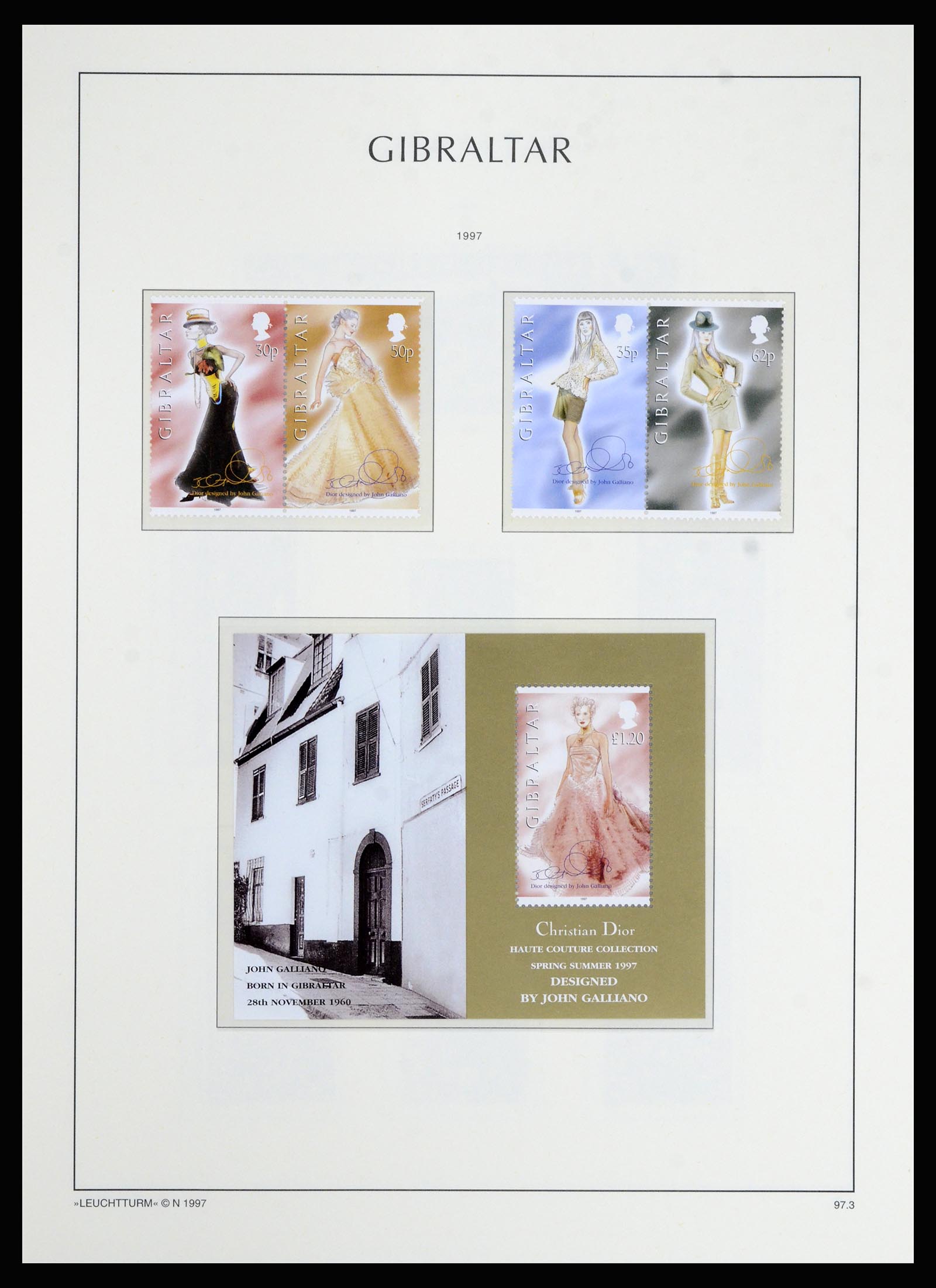 36700 092 - Postzegelverzameling 36700 Gibraltar 1857(!!)-2013.