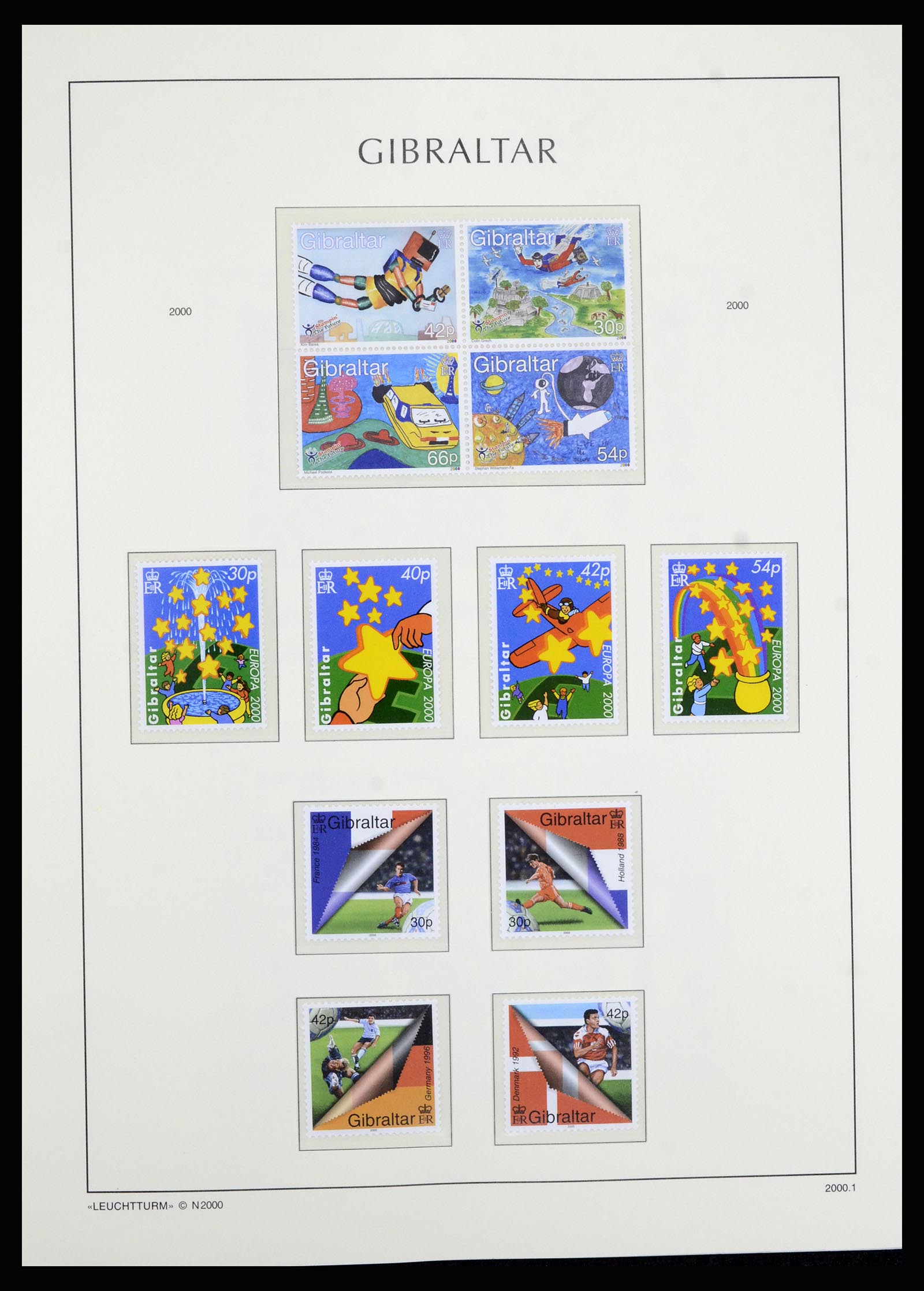 36700 105 - Postzegelverzameling 36700 Gibraltar 1857(!!)-2013.