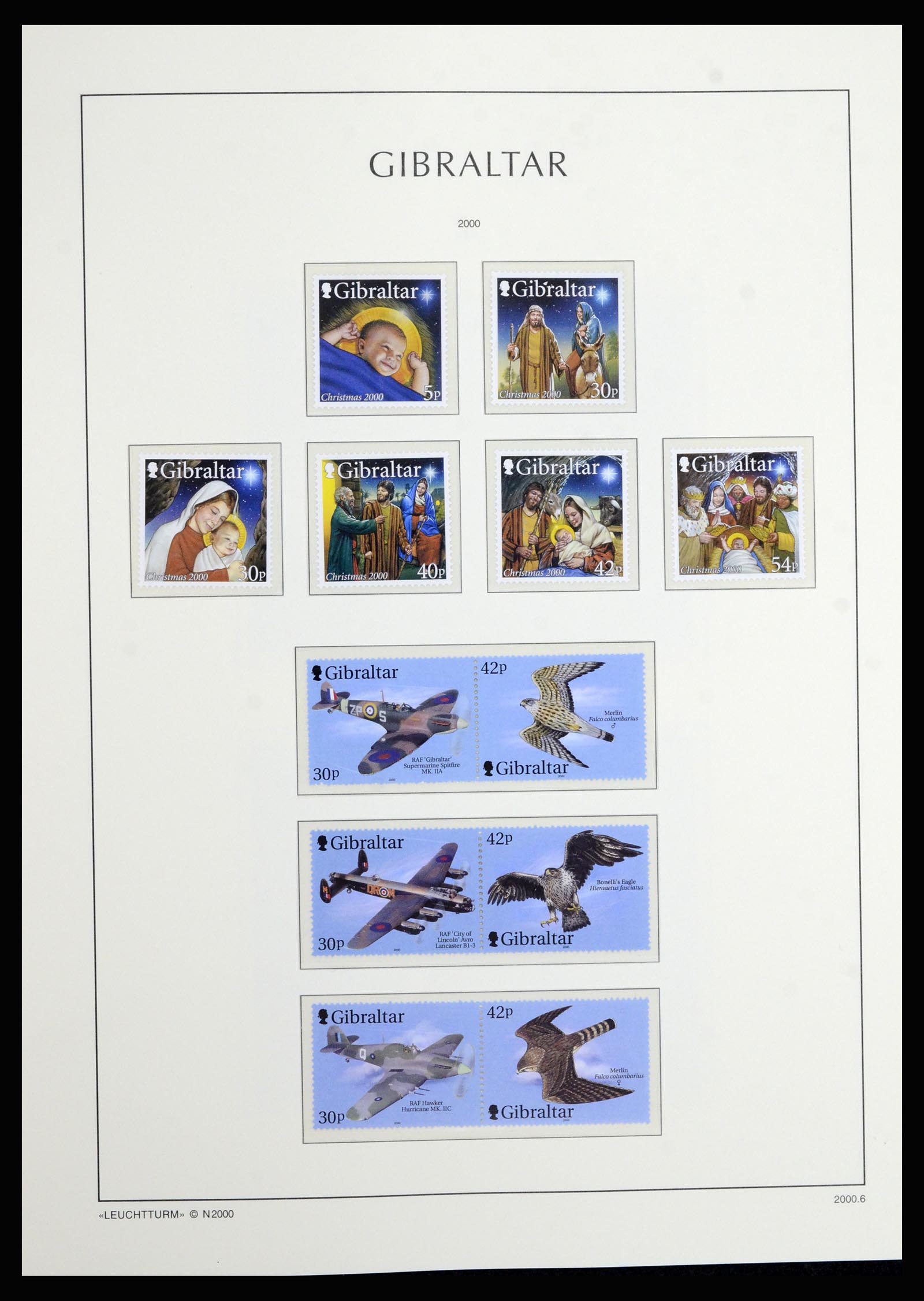 36700 110 - Postzegelverzameling 36700 Gibraltar 1857(!!)-2013.