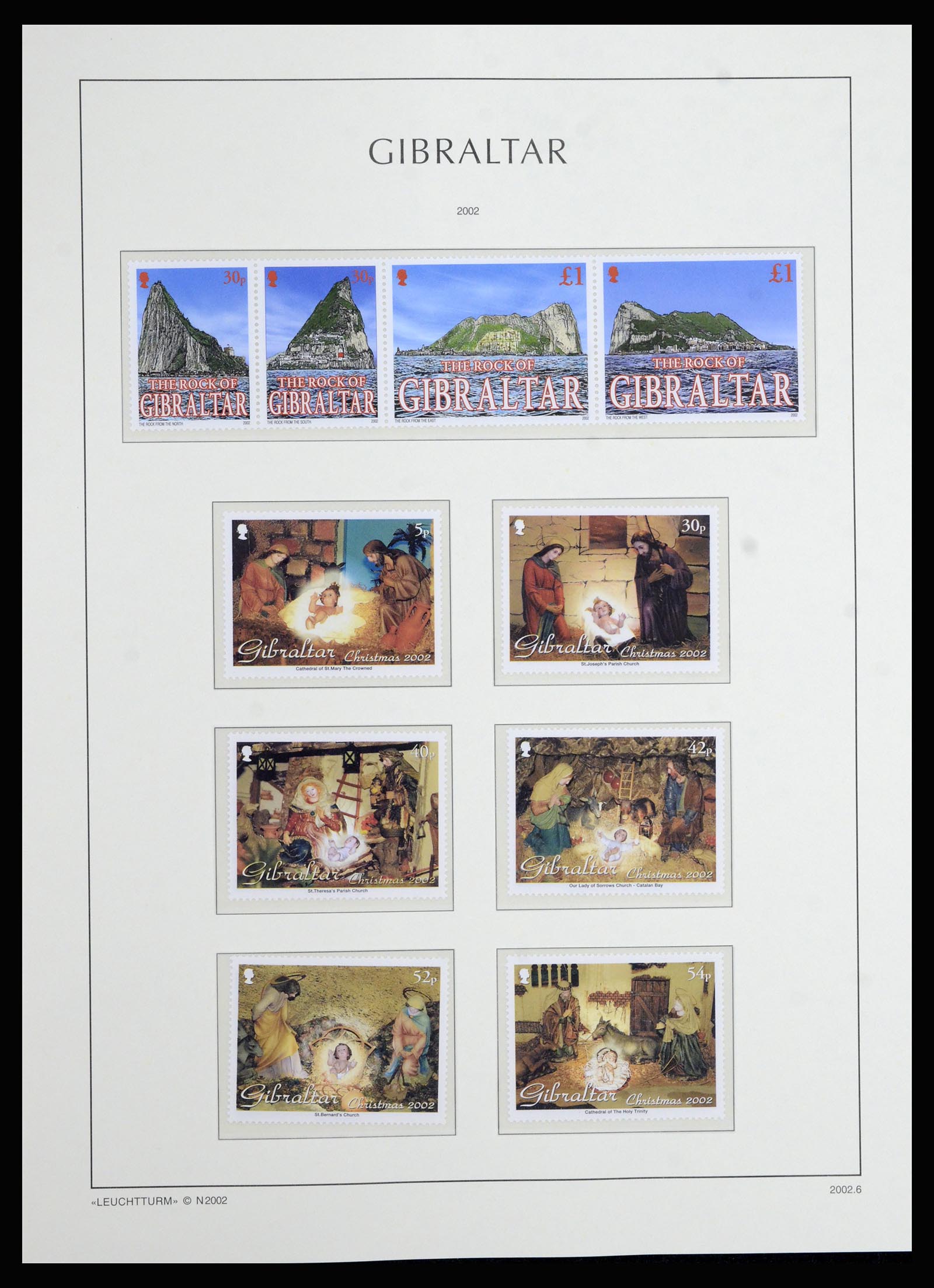 36700 123 - Postzegelverzameling 36700 Gibraltar 1857(!!)-2013.