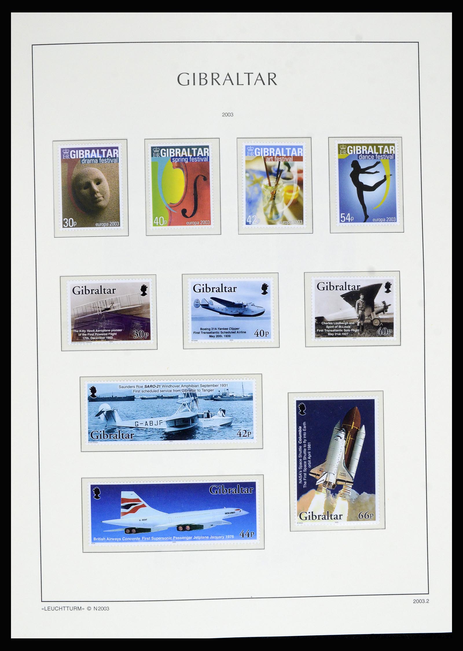 36700 125 - Postzegelverzameling 36700 Gibraltar 1857(!!)-2013.