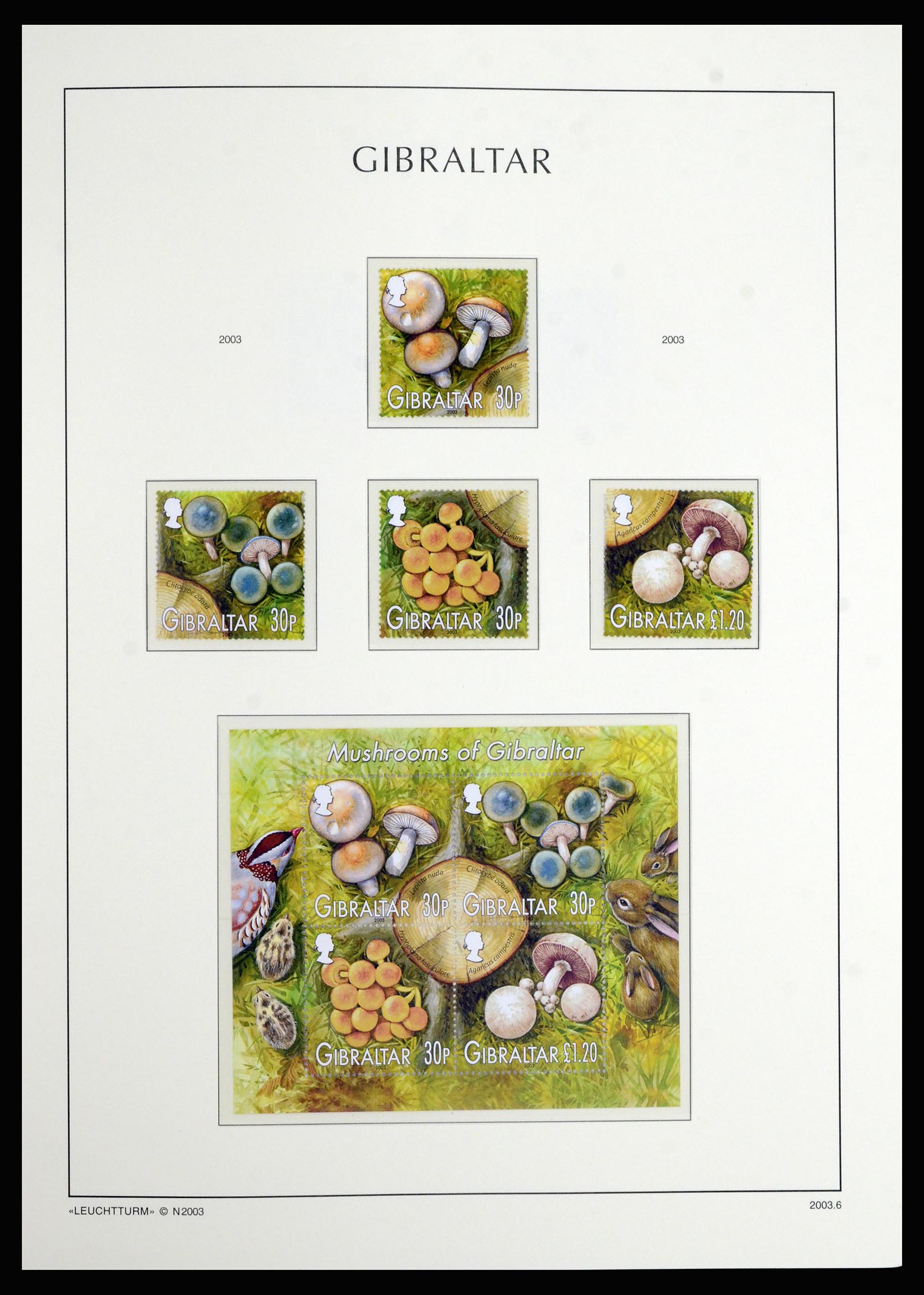 36700 129 - Postzegelverzameling 36700 Gibraltar 1857(!!)-2013.