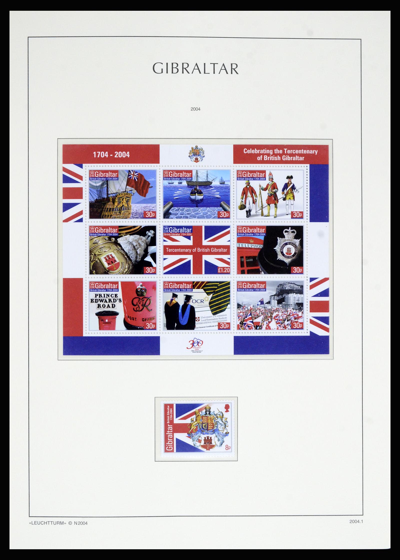 36700 131 - Postzegelverzameling 36700 Gibraltar 1857(!!)-2013.