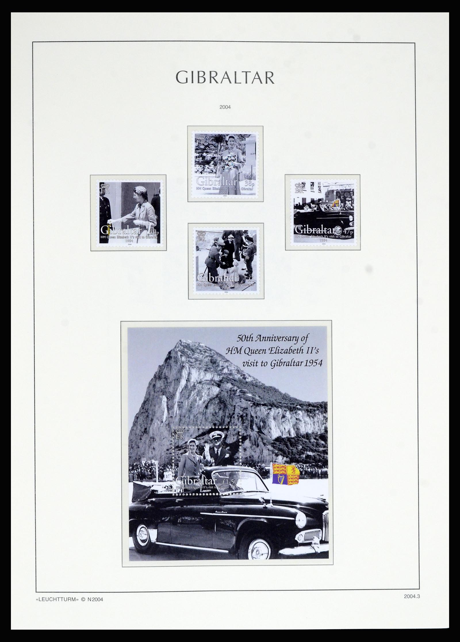 36700 133 - Postzegelverzameling 36700 Gibraltar 1857(!!)-2013.