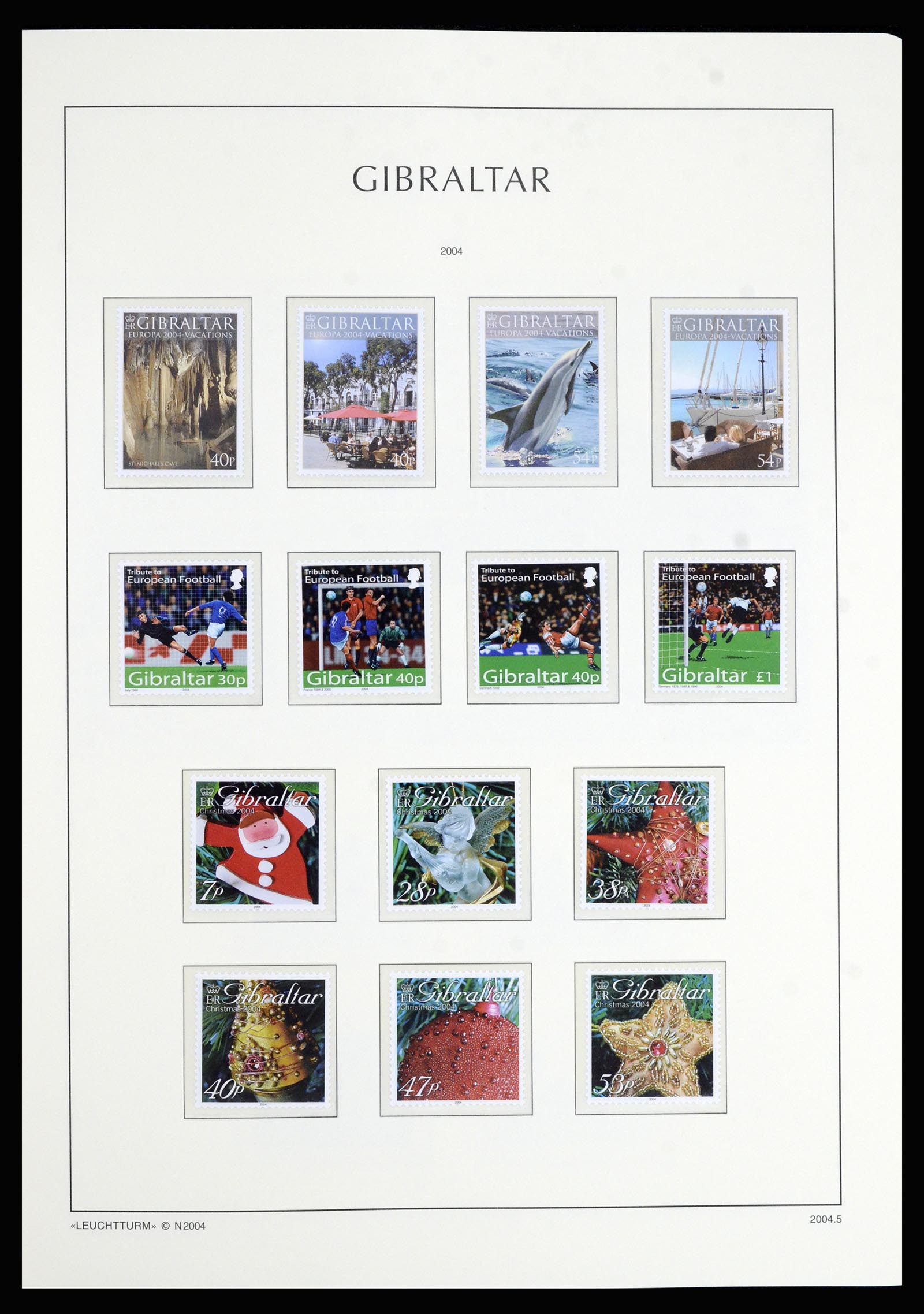 36700 135 - Postzegelverzameling 36700 Gibraltar 1857(!!)-2013.