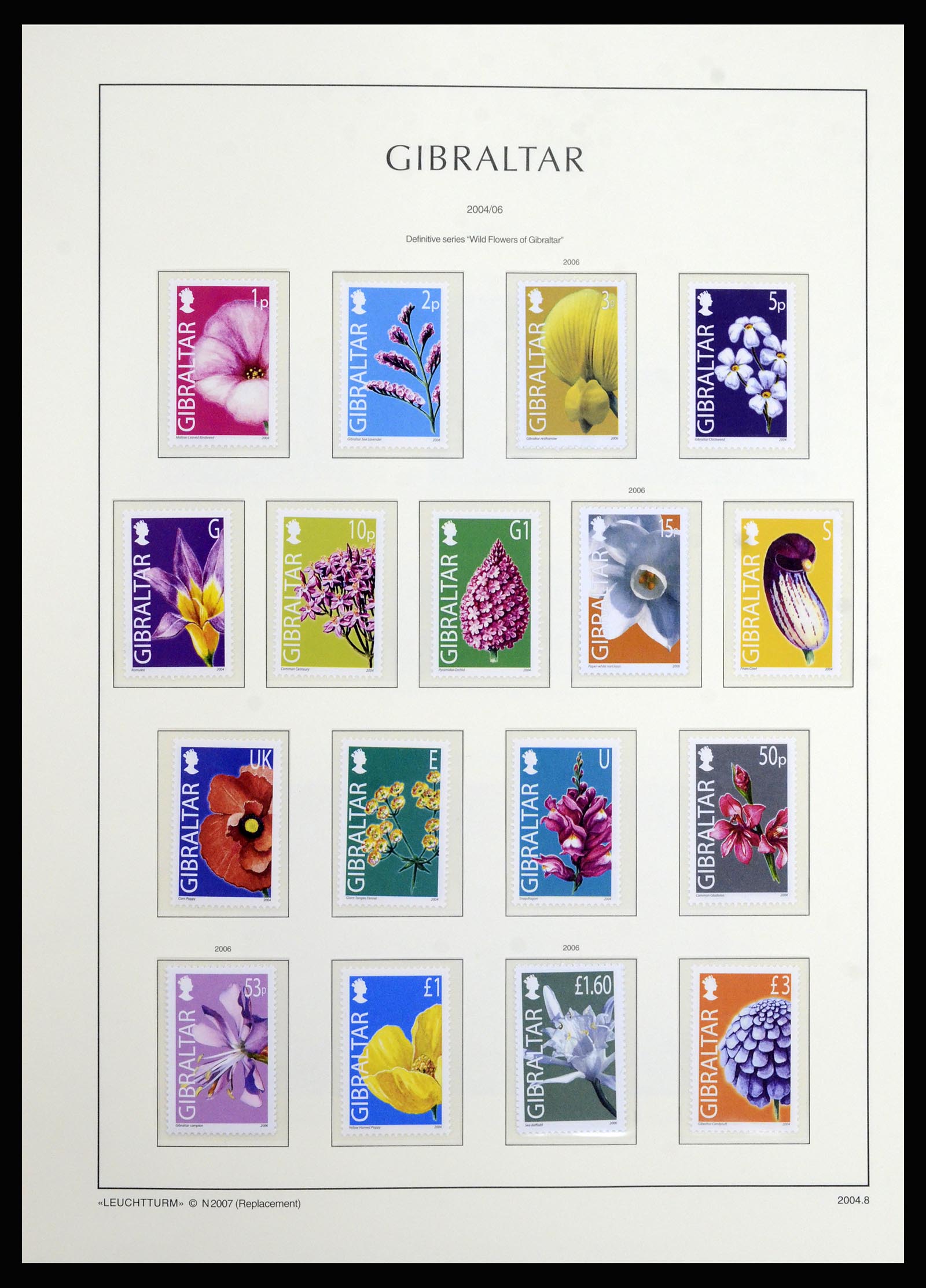 36700 138 - Postzegelverzameling 36700 Gibraltar 1857(!!)-2013.