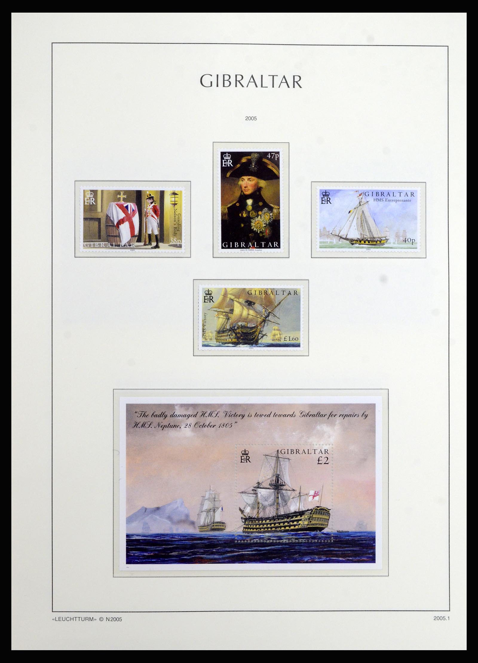 36700 139 - Postzegelverzameling 36700 Gibraltar 1857(!!)-2013.
