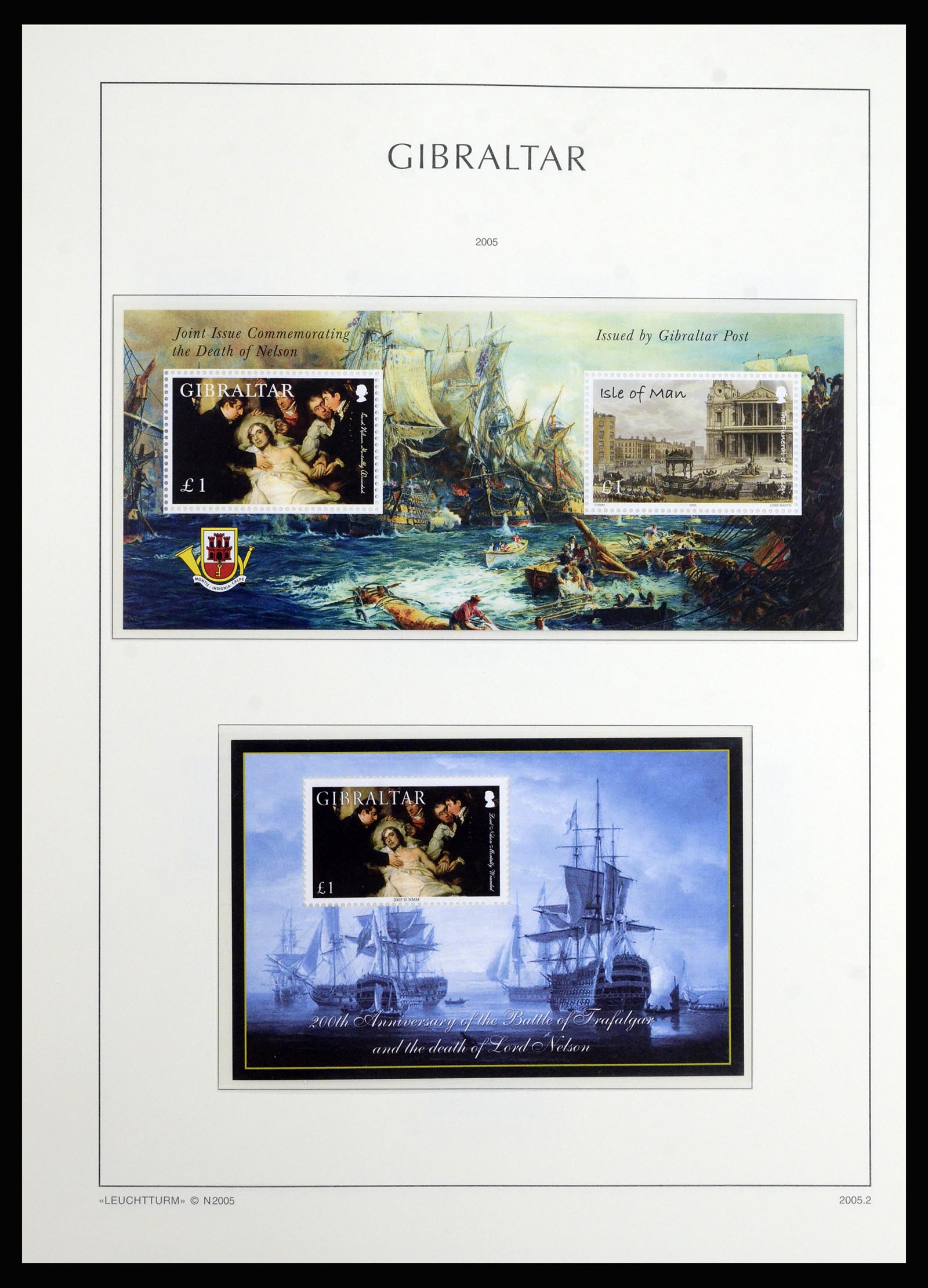 36700 140 - Postzegelverzameling 36700 Gibraltar 1857(!!)-2013.