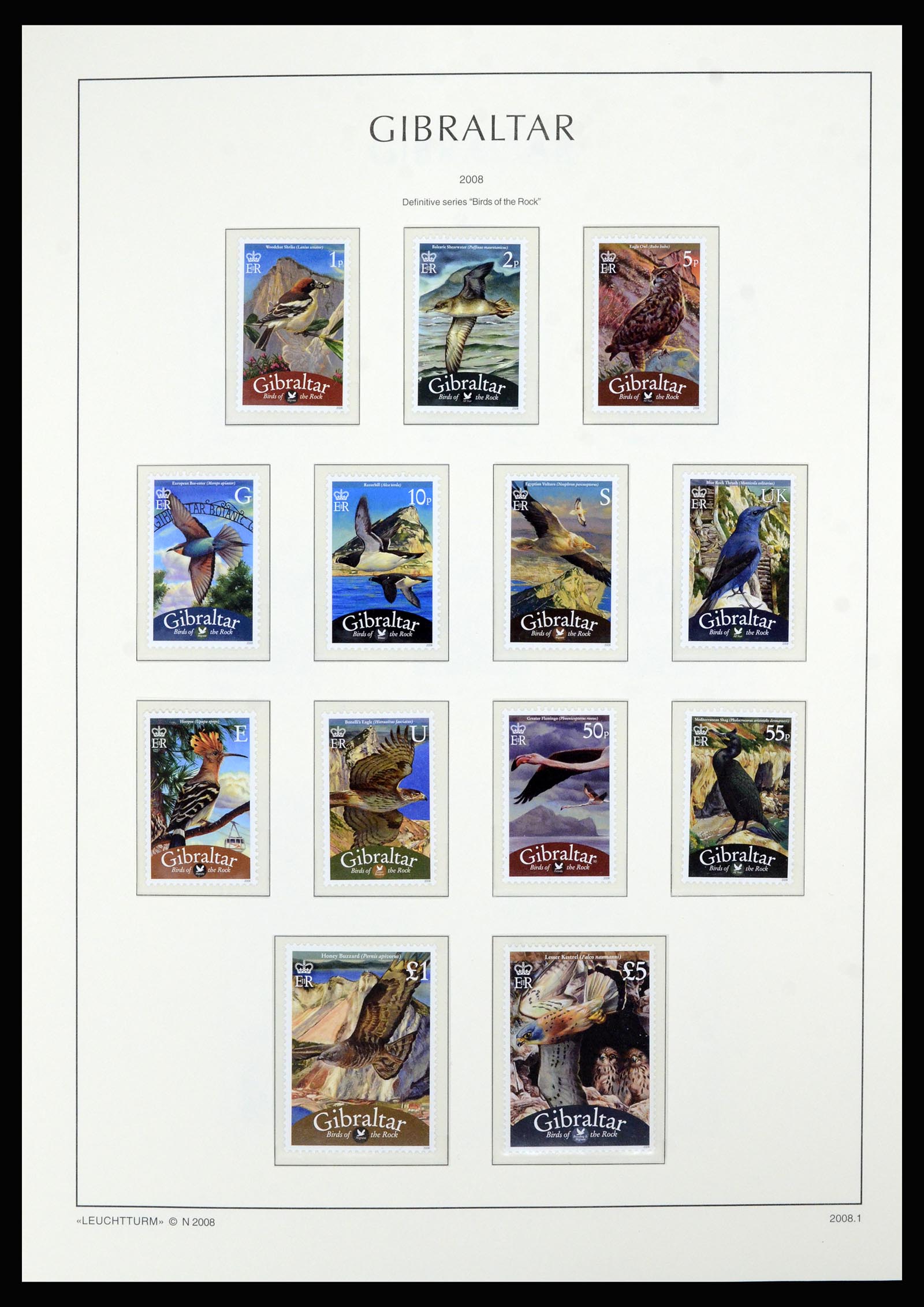 36700 161 - Postzegelverzameling 36700 Gibraltar 1857(!!)-2013.