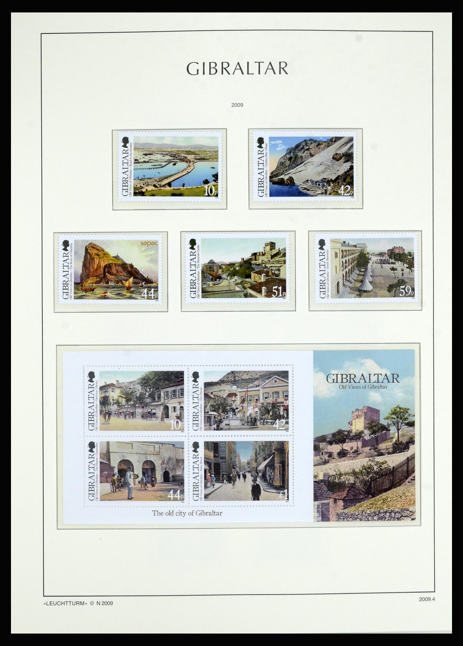 36700 171 - Postzegelverzameling 36700 Gibraltar 1857(!!)-2013.