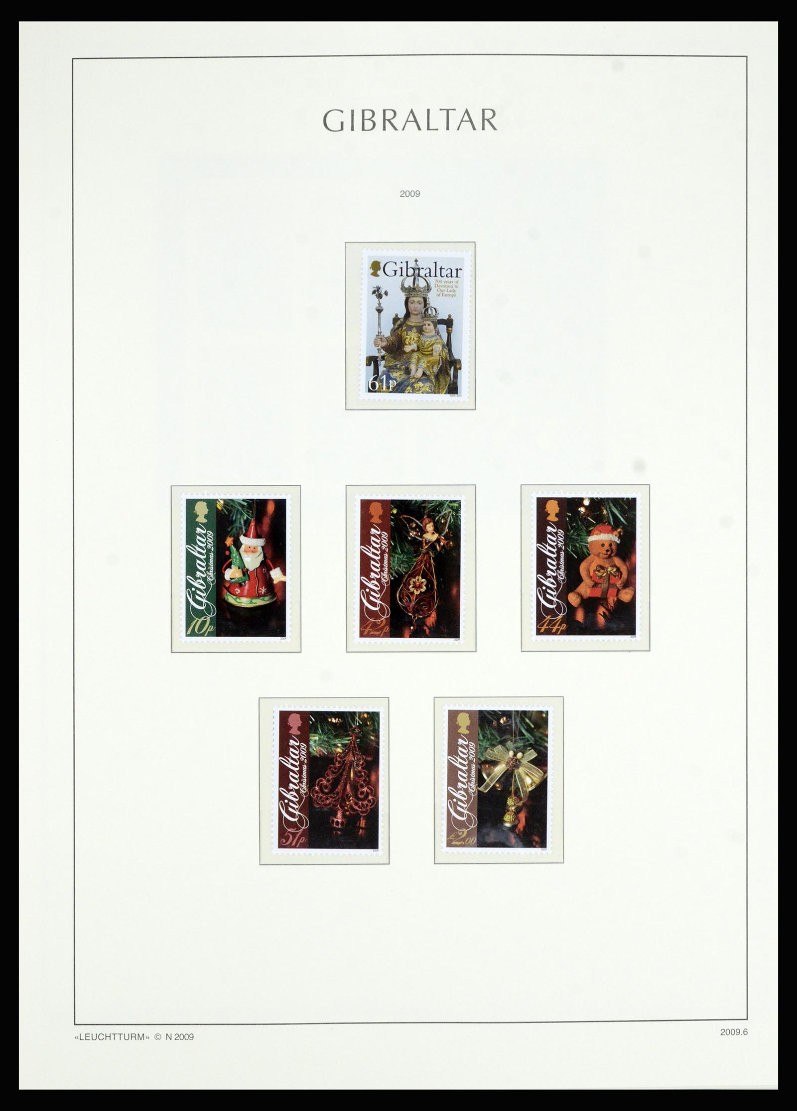 36700 173 - Postzegelverzameling 36700 Gibraltar 1857(!!)-2013.