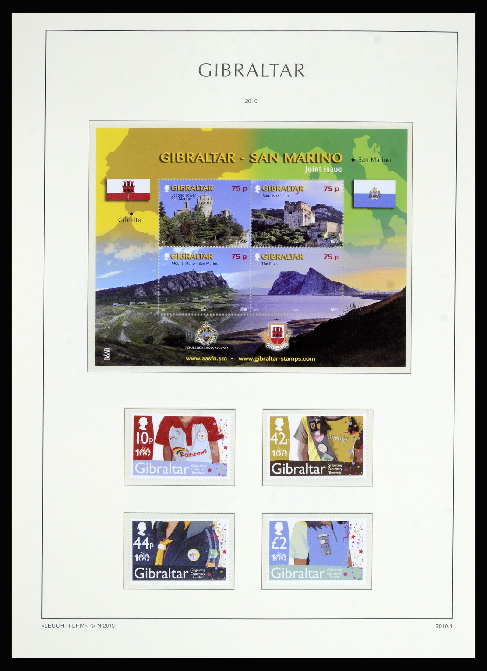 36700 178 - Postzegelverzameling 36700 Gibraltar 1857(!!)-2013.