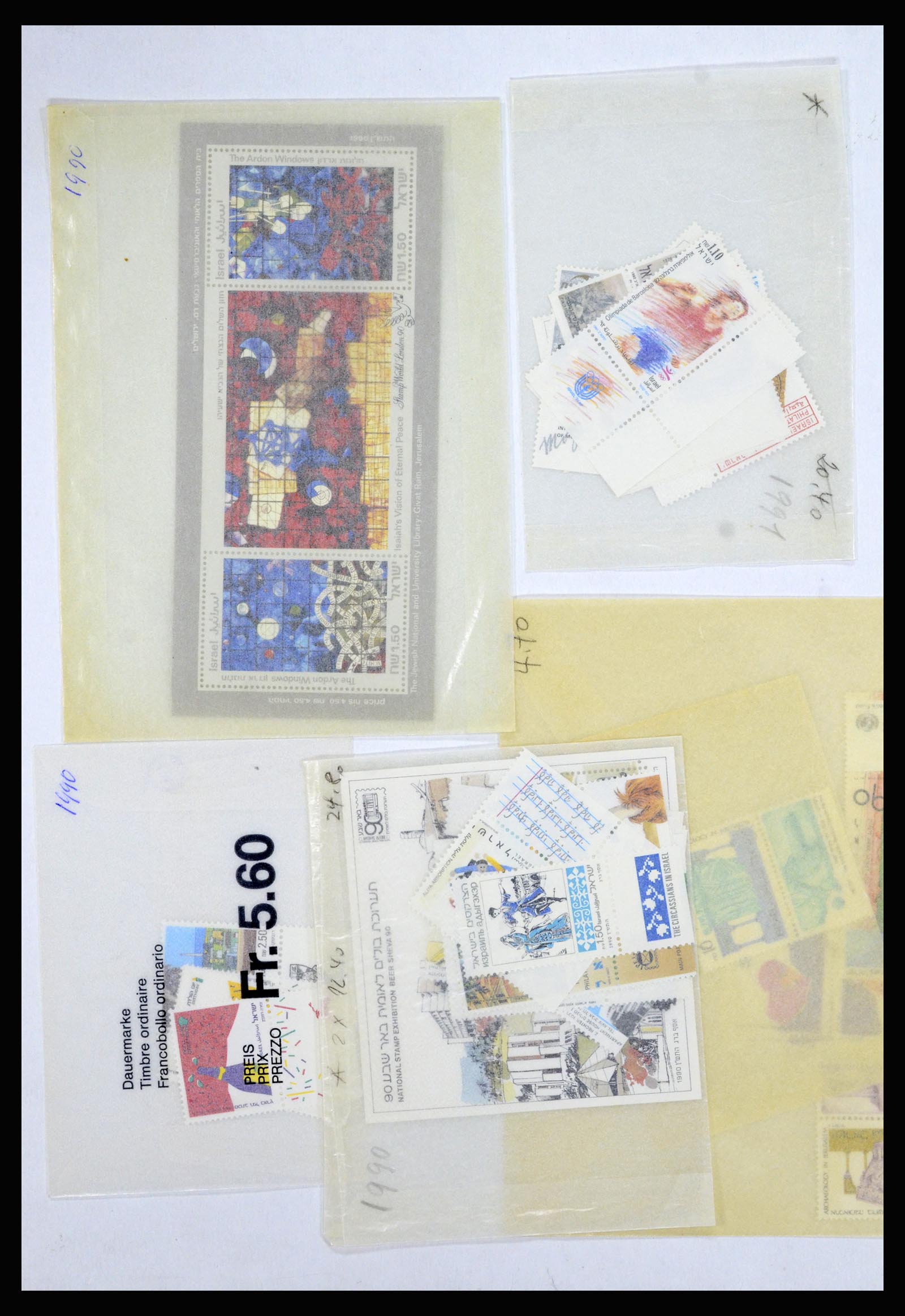 36701 101 - Postzegelverzameling 36701 Israël 1949-2000.