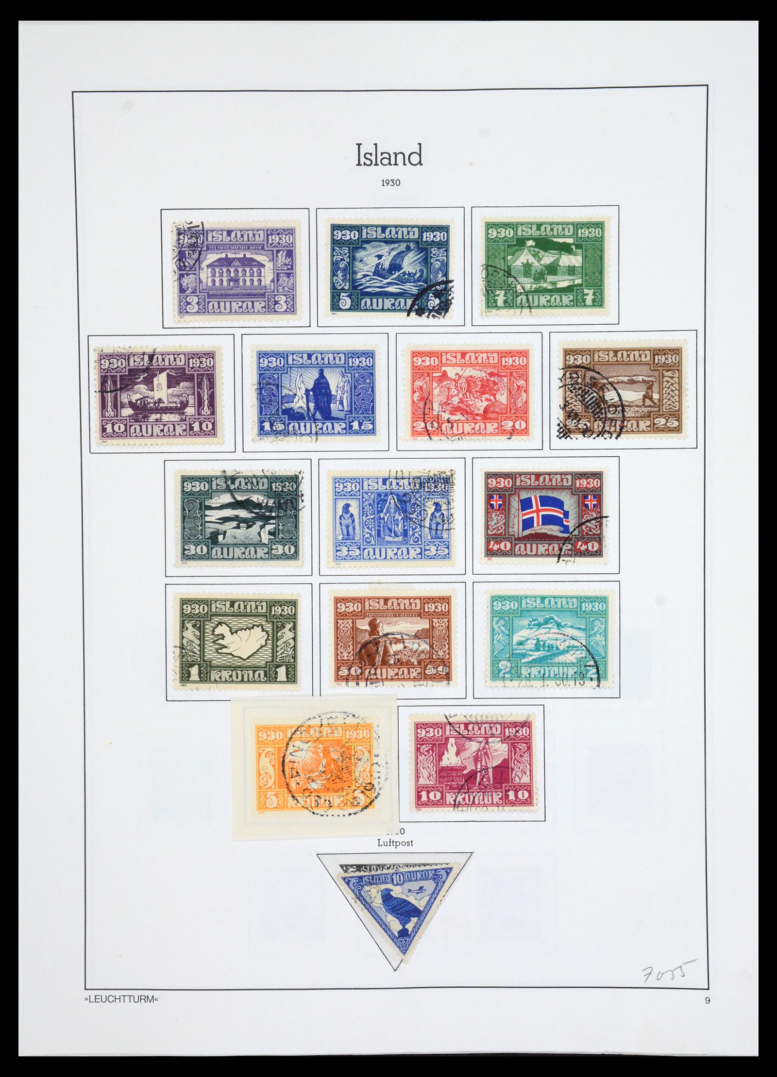 36703 009 - Postzegelverzameling 36703 IJsland 1876-2001.