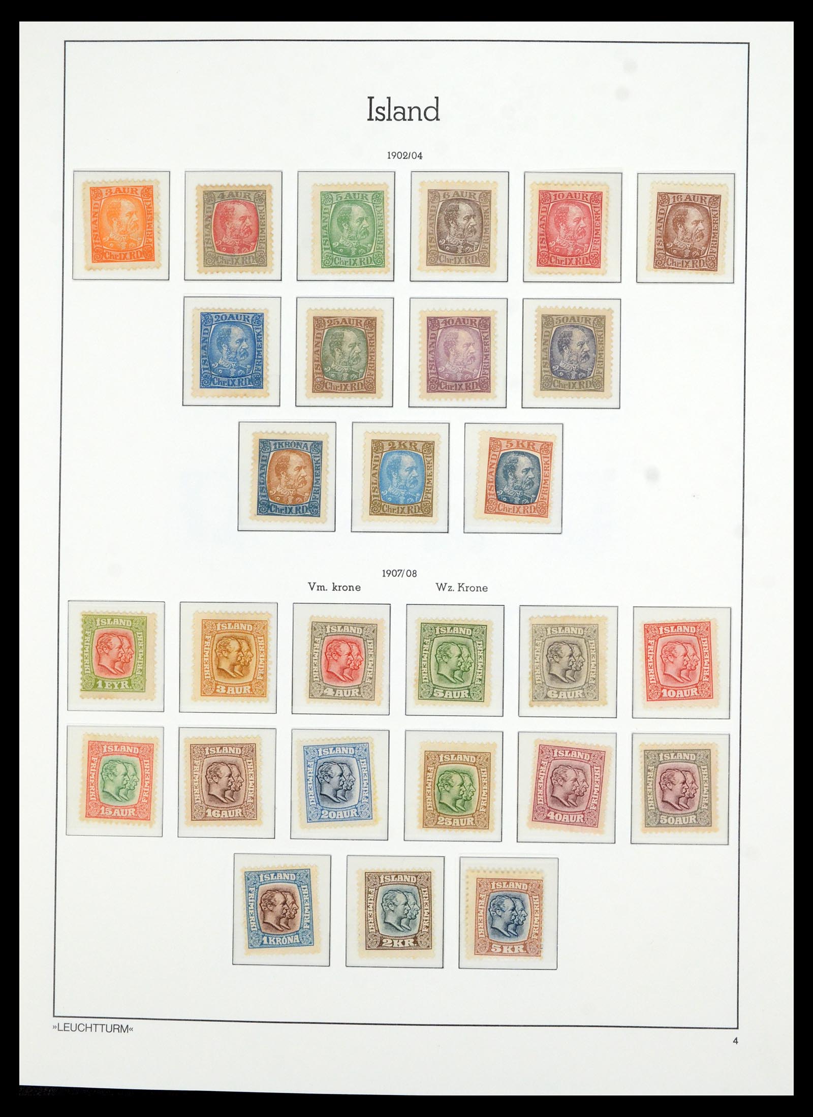 36705 007 - Postzegelverzameling 36705 IJsland 1873-2011.