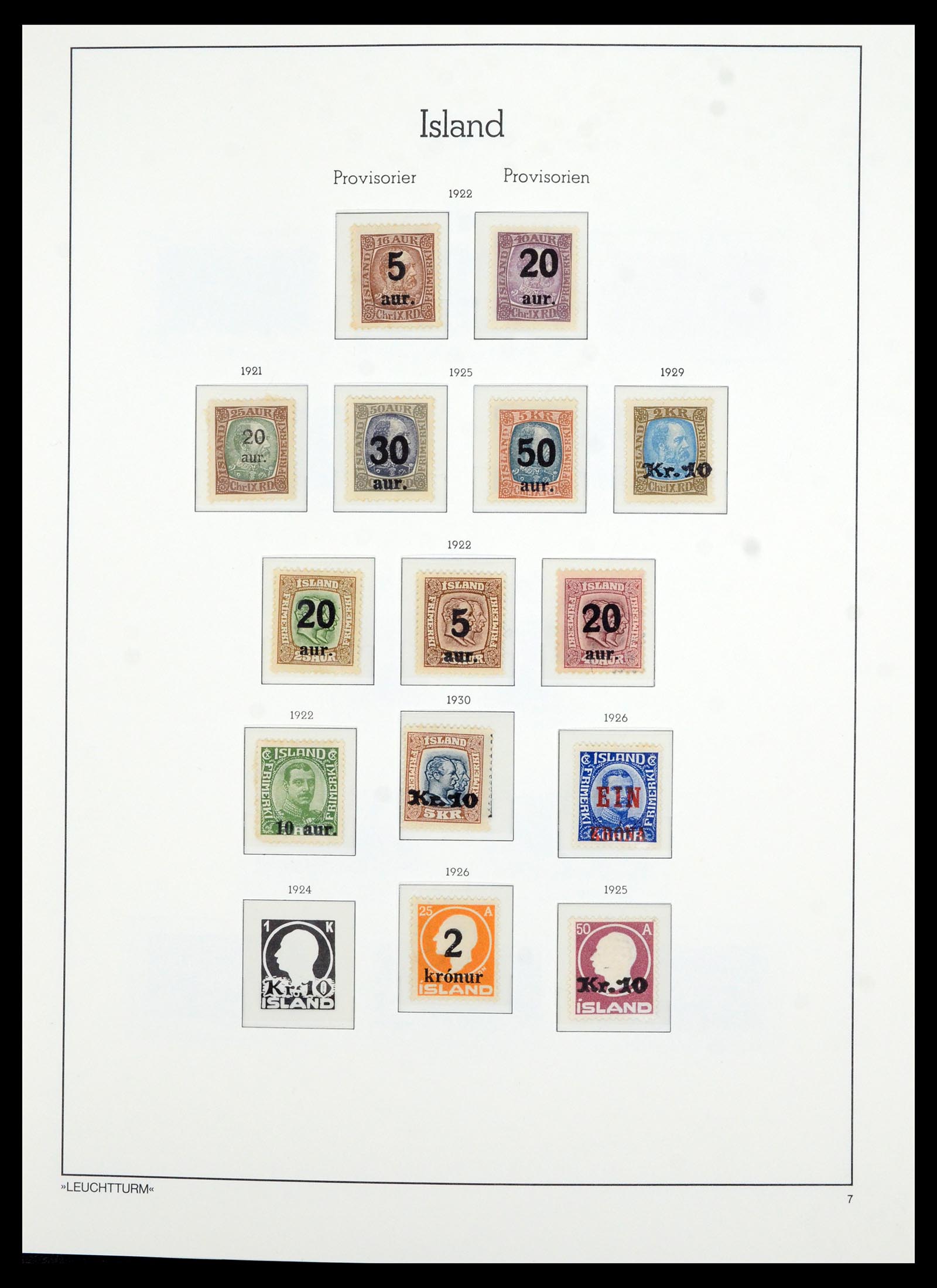 36705 010 - Postzegelverzameling 36705 IJsland 1873-2011.