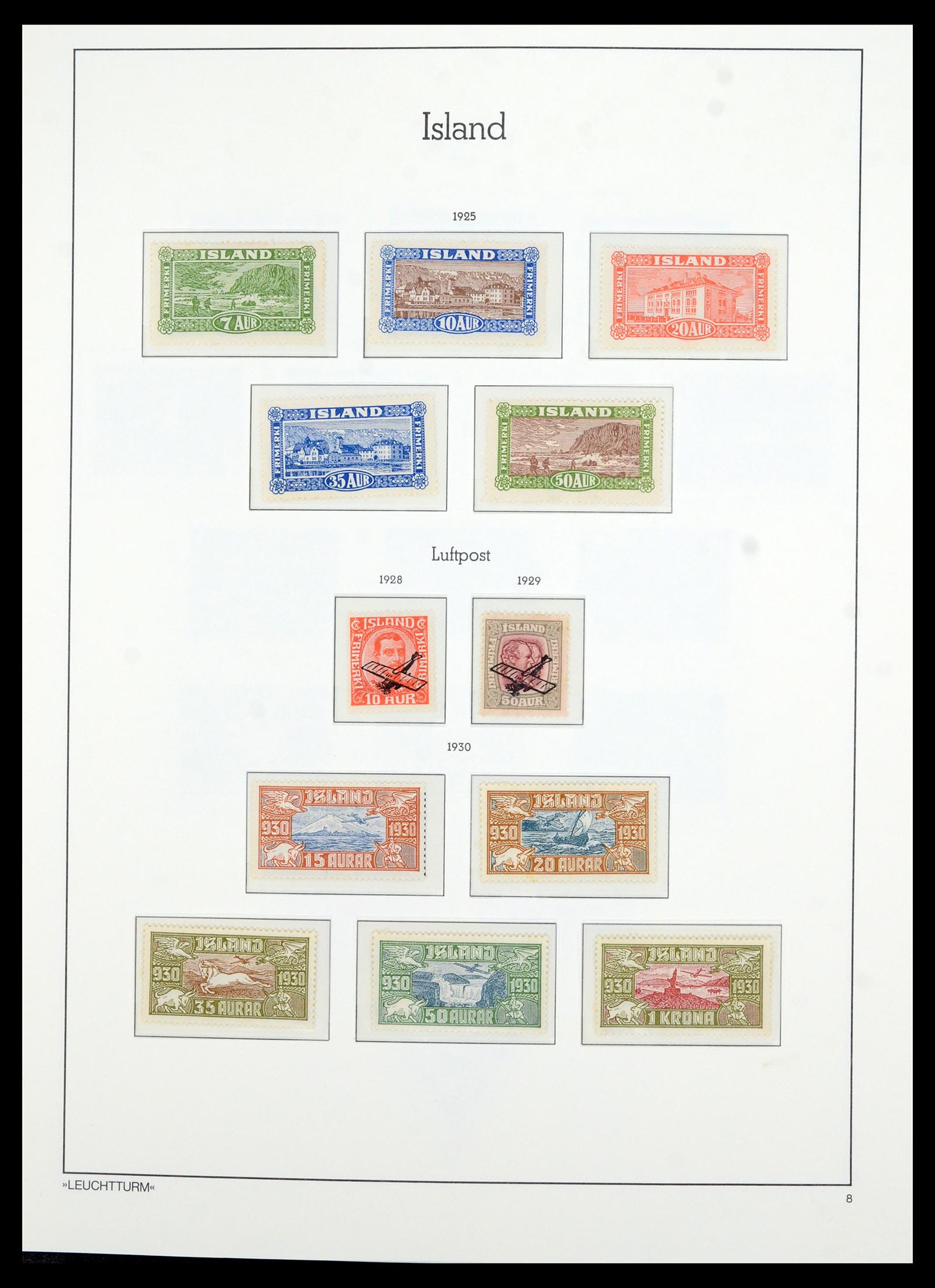 36705 011 - Postzegelverzameling 36705 IJsland 1873-2011.
