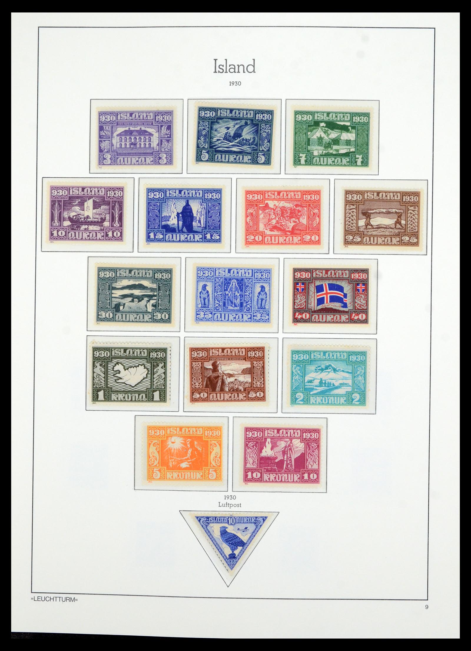 36705 012 - Stamp collection 36705 Iceland 1873-2011.