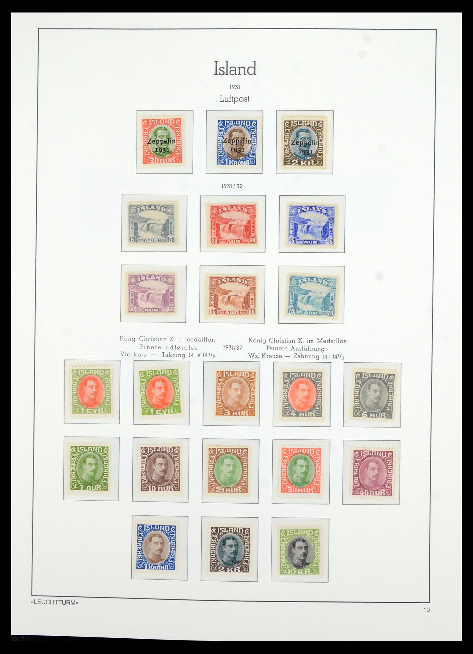 36705 013 - Stamp collection 36705 Iceland 1873-2011.