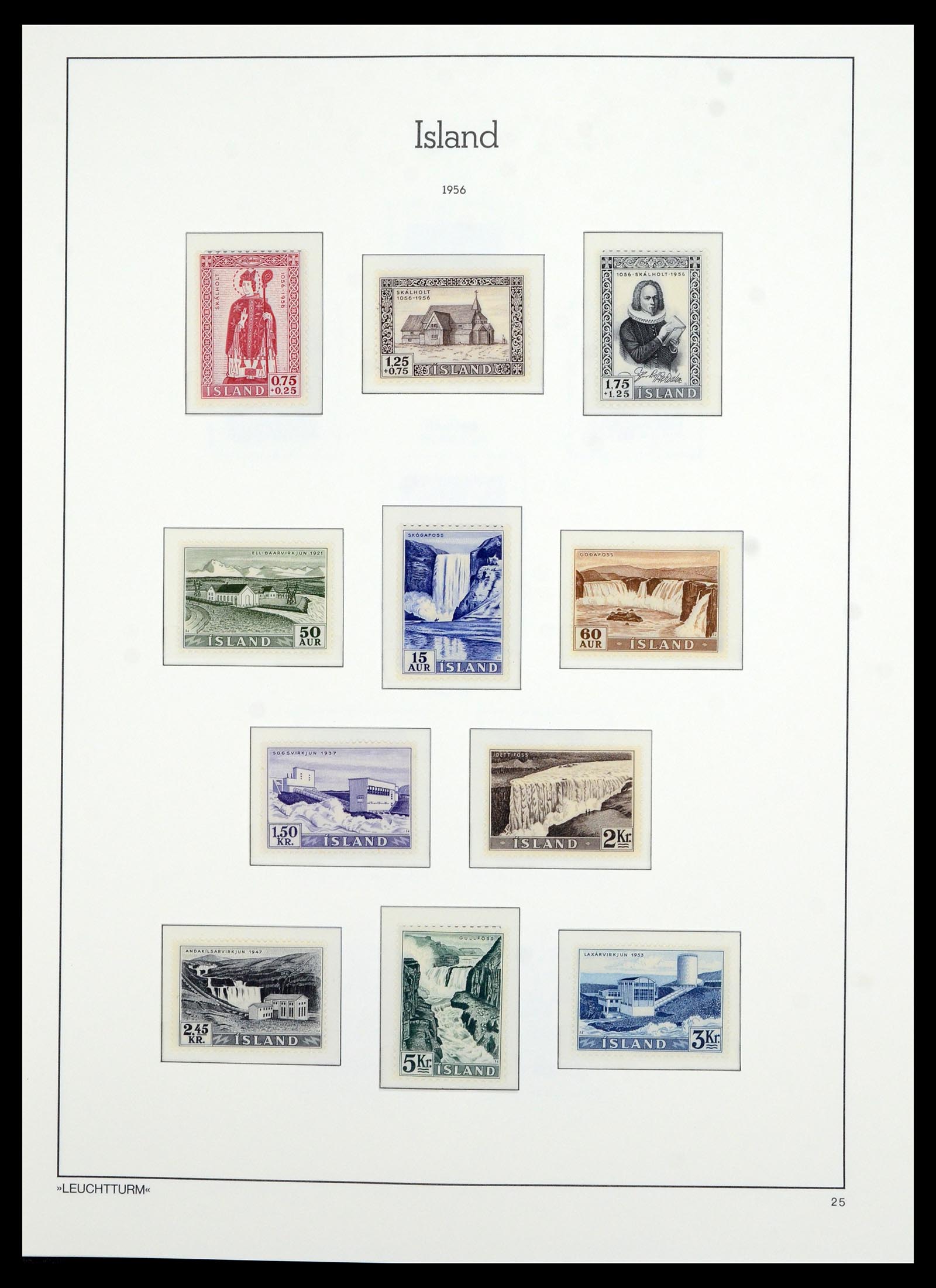 36705 028 - Postzegelverzameling 36705 IJsland 1873-2011.