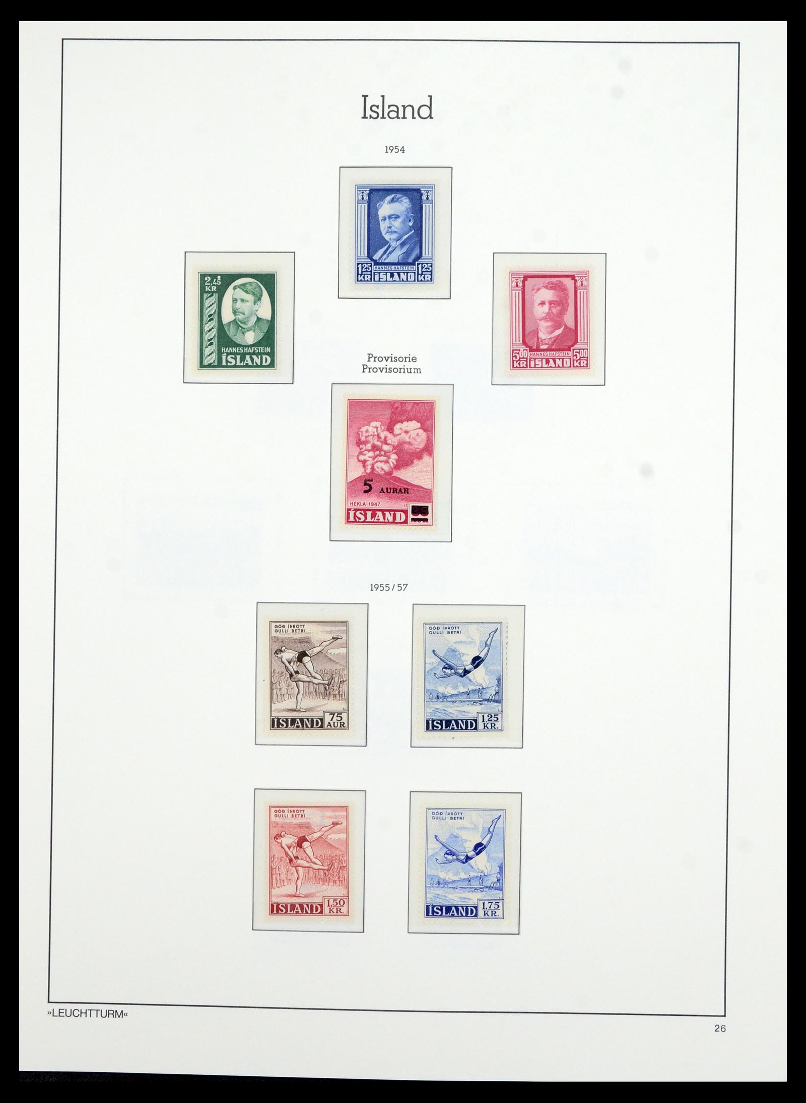 36705 029 - Postzegelverzameling 36705 IJsland 1873-2011.