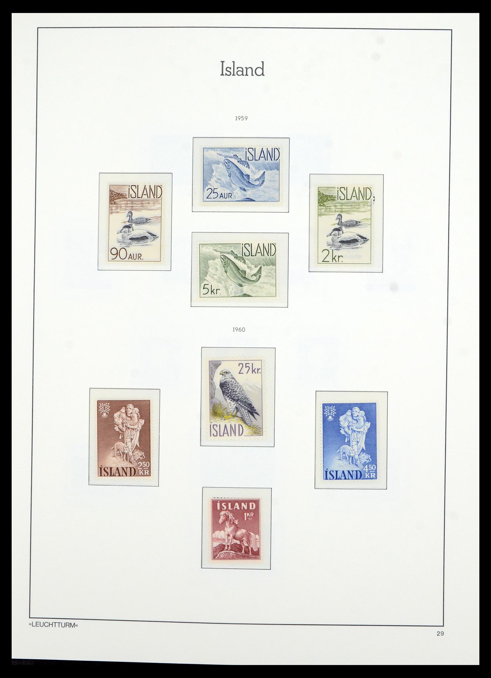 36705 032 - Stamp collection 36705 Iceland 1873-2011.