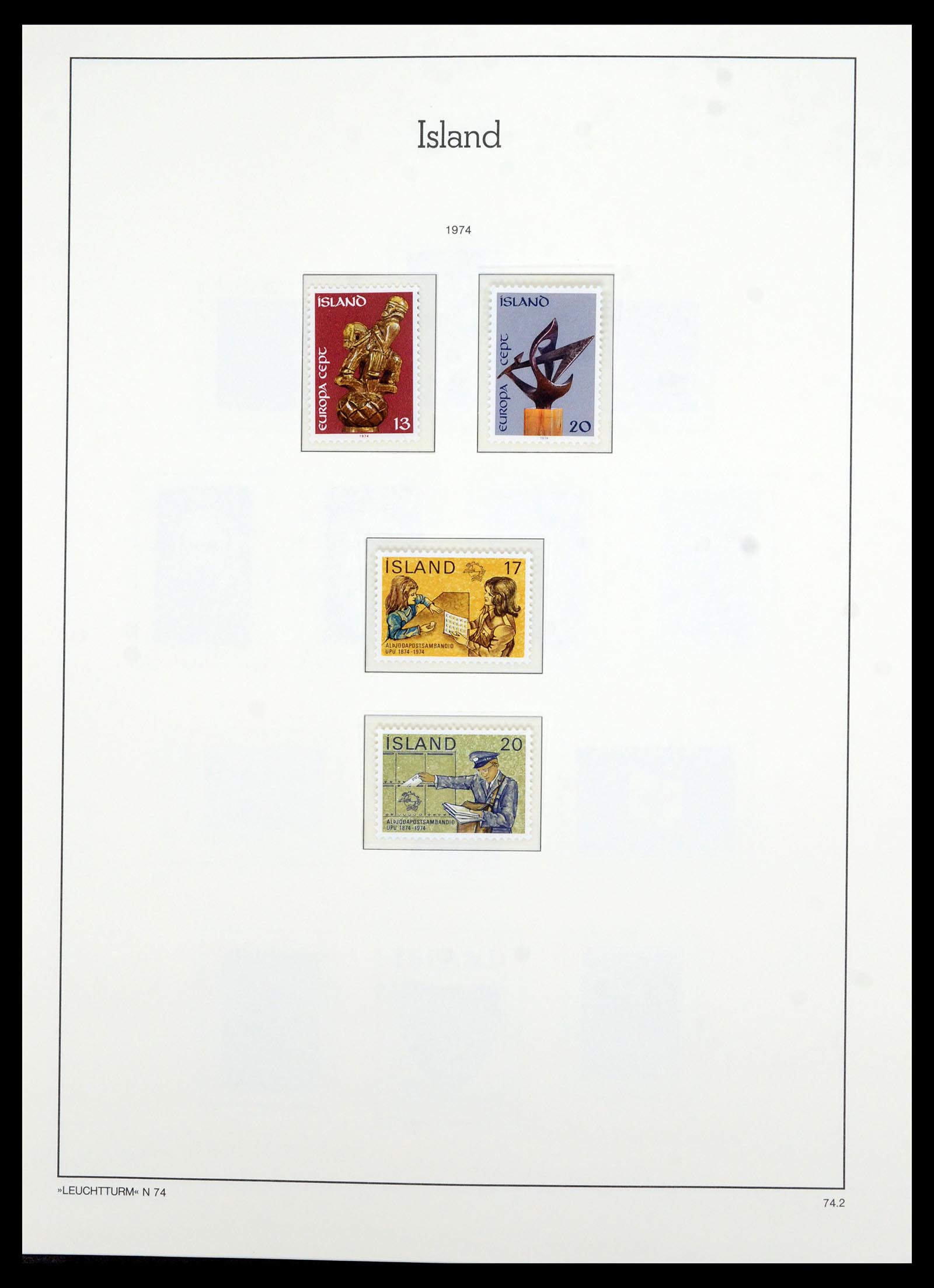 36705 050 - Postzegelverzameling 36705 IJsland 1873-2011.