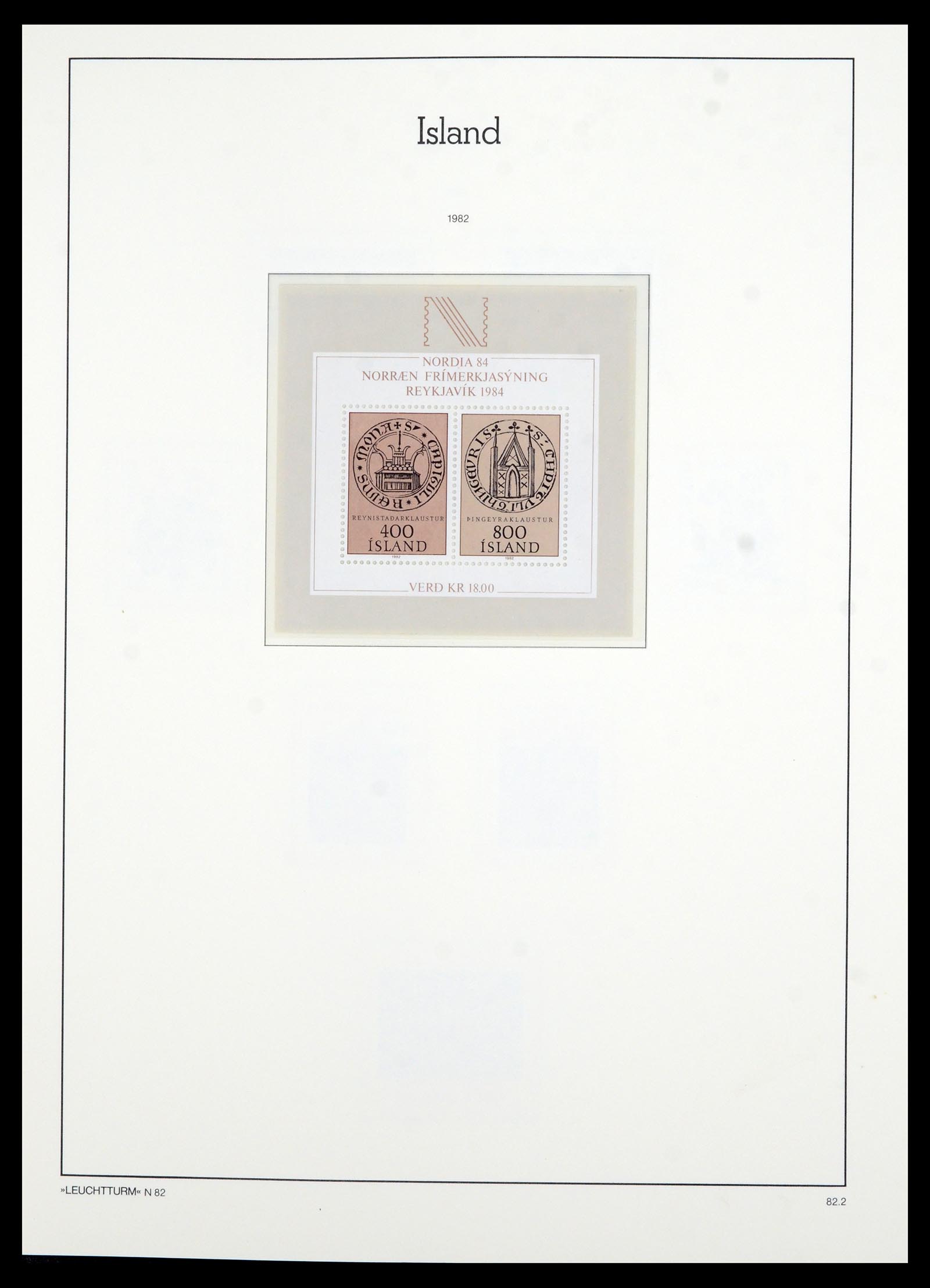 36705 059 - Postzegelverzameling 36705 IJsland 1873-2011.