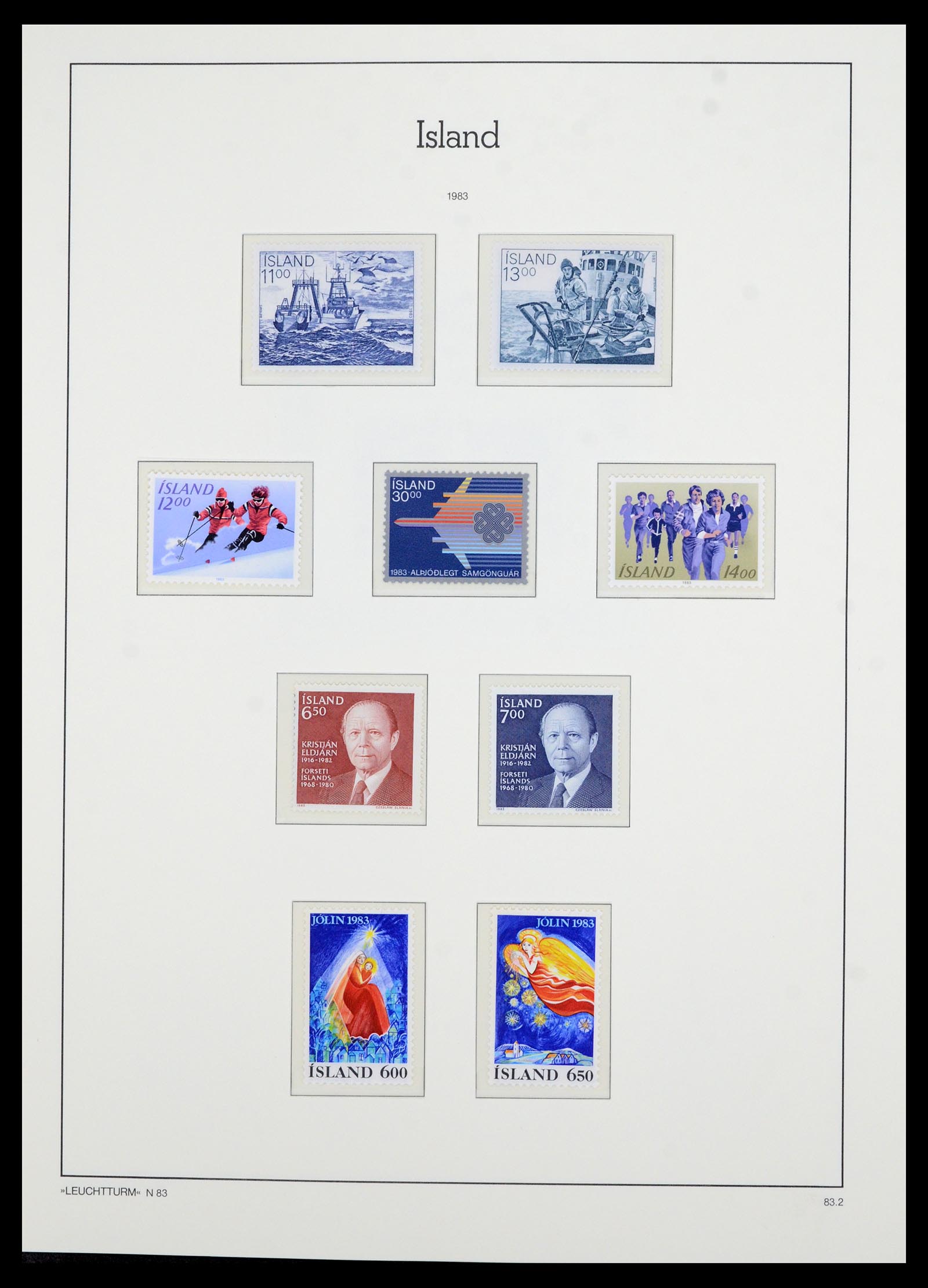 36705 061 - Postzegelverzameling 36705 IJsland 1873-2011.