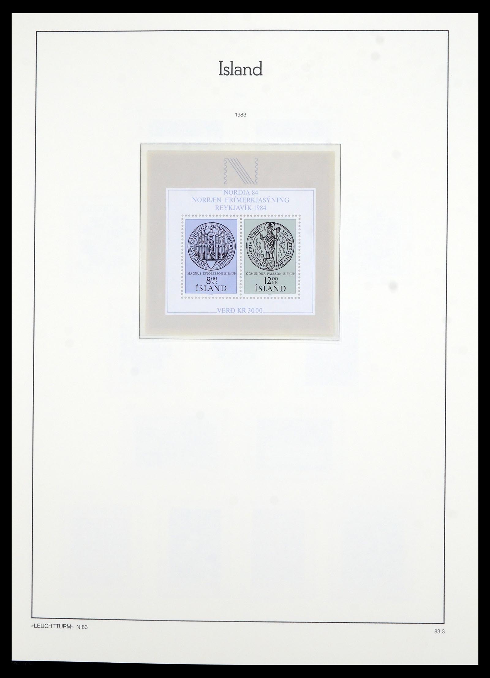 36705 062 - Postzegelverzameling 36705 IJsland 1873-2011.