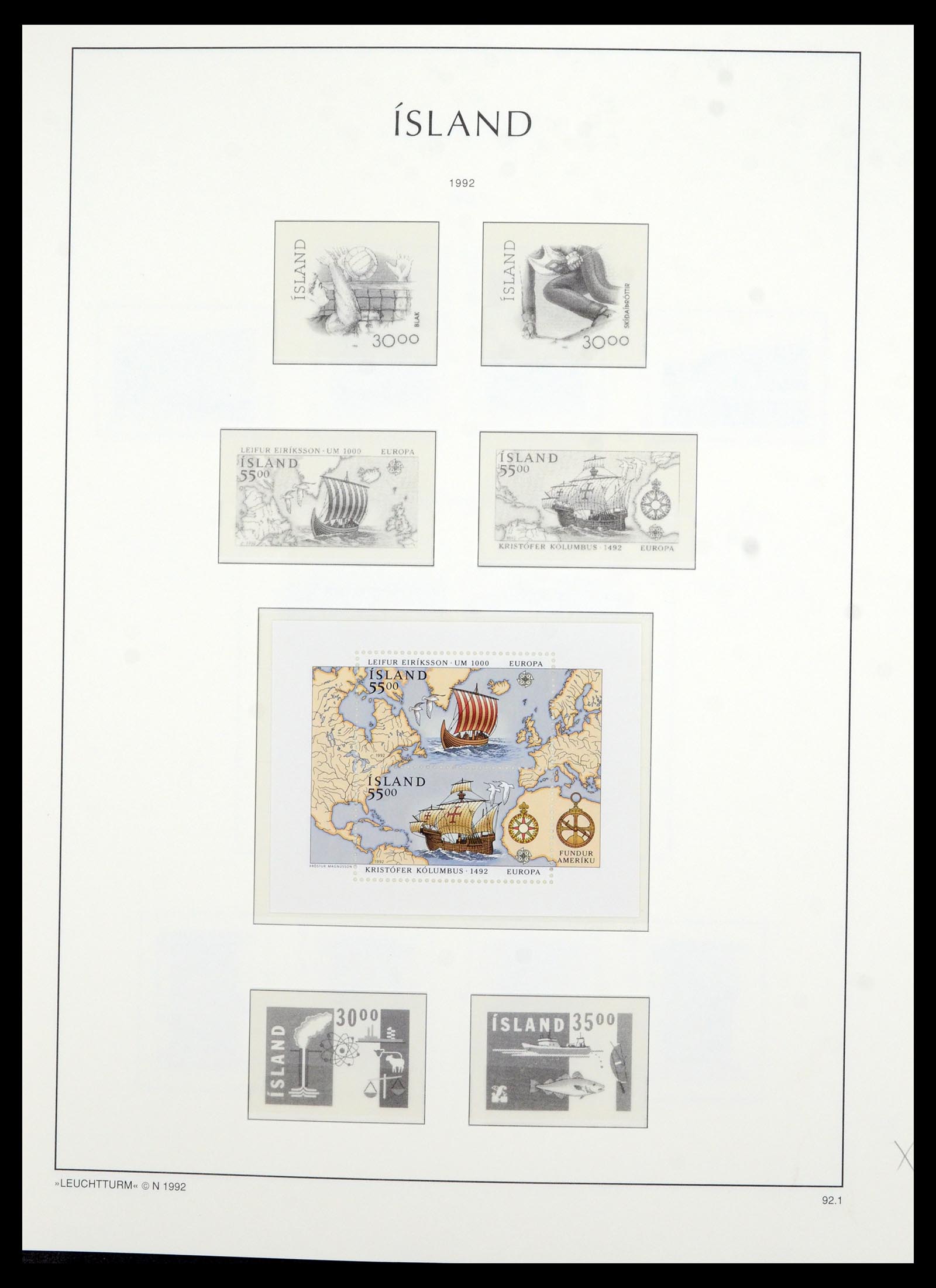 36705 078 - Postzegelverzameling 36705 IJsland 1873-2011.