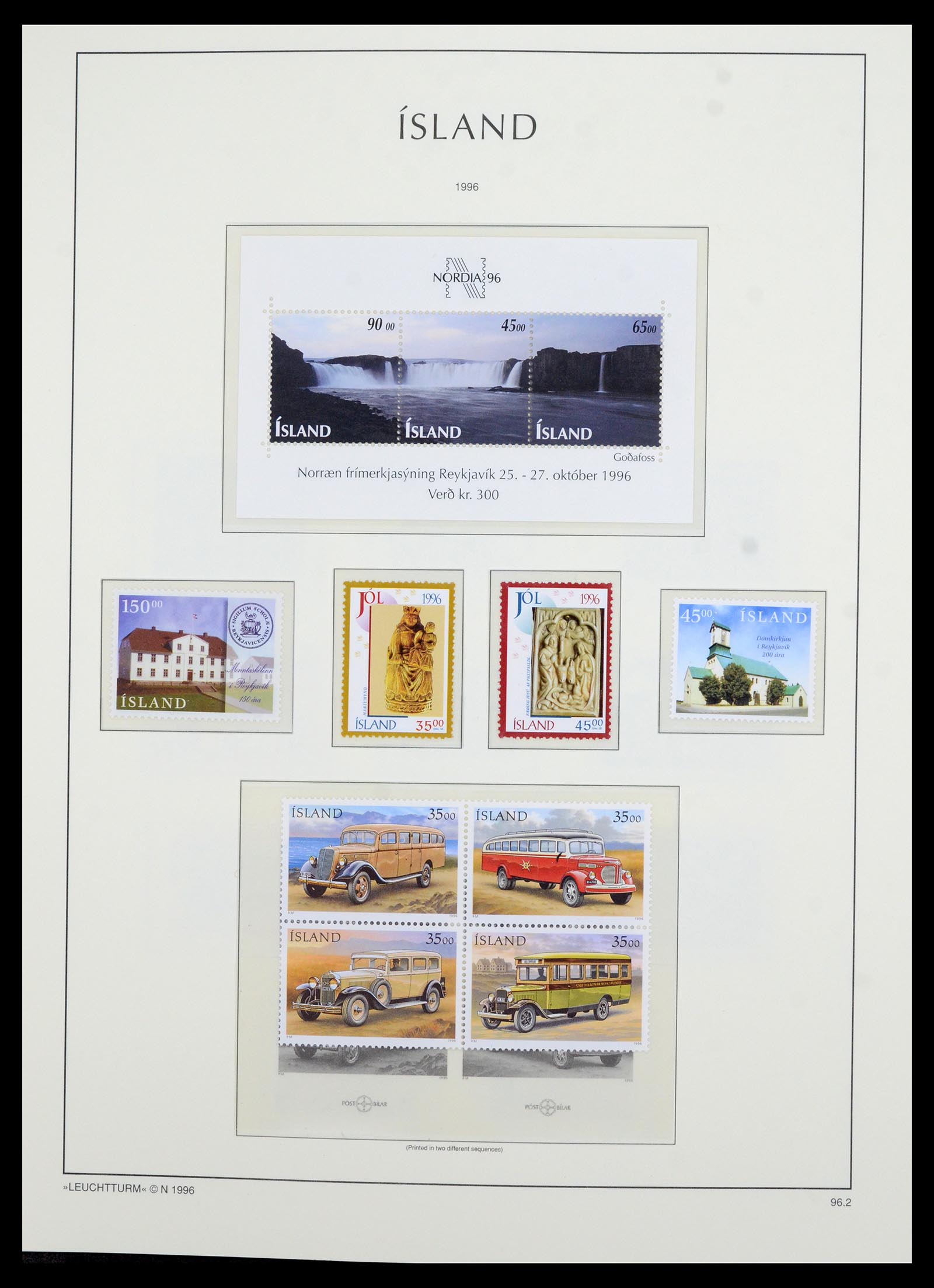 36705 087 - Postzegelverzameling 36705 IJsland 1873-2011.