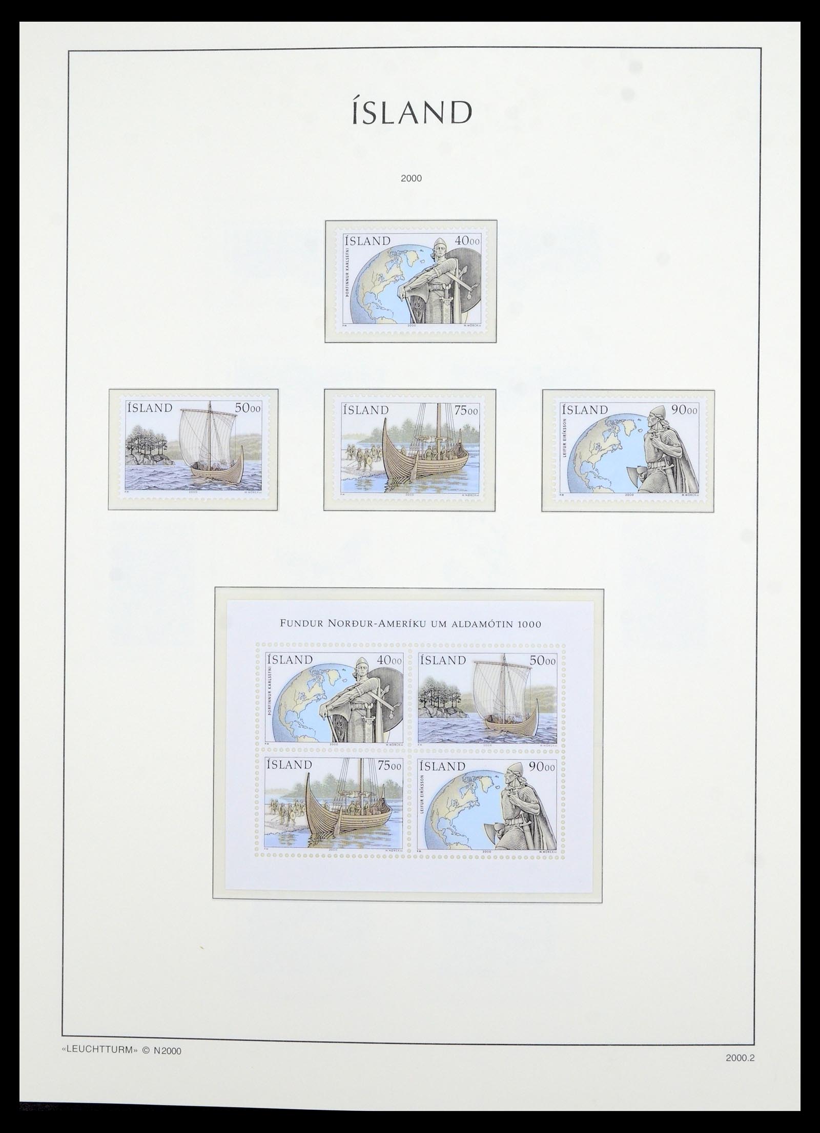 36705 098 - Postzegelverzameling 36705 IJsland 1873-2011.