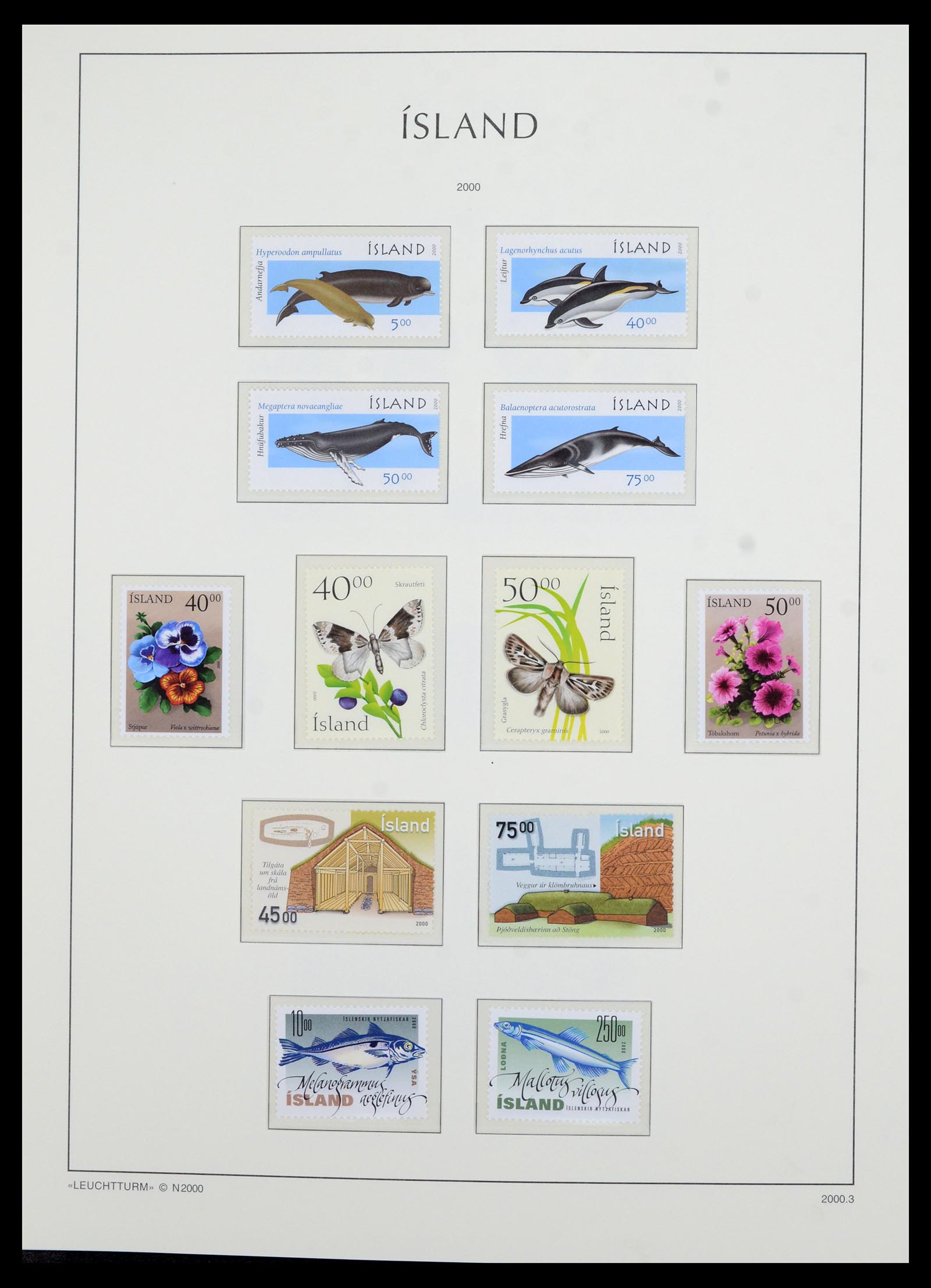 36705 099 - Postzegelverzameling 36705 IJsland 1873-2011.