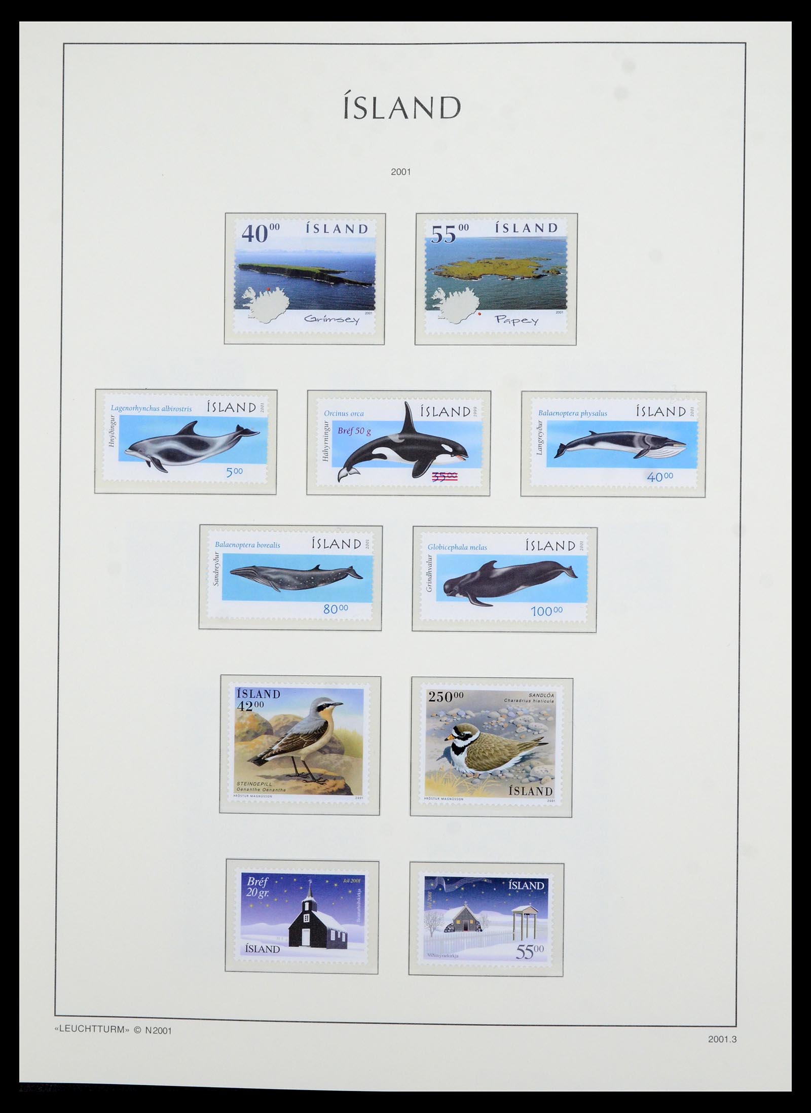 36705 103 - Postzegelverzameling 36705 IJsland 1873-2011.
