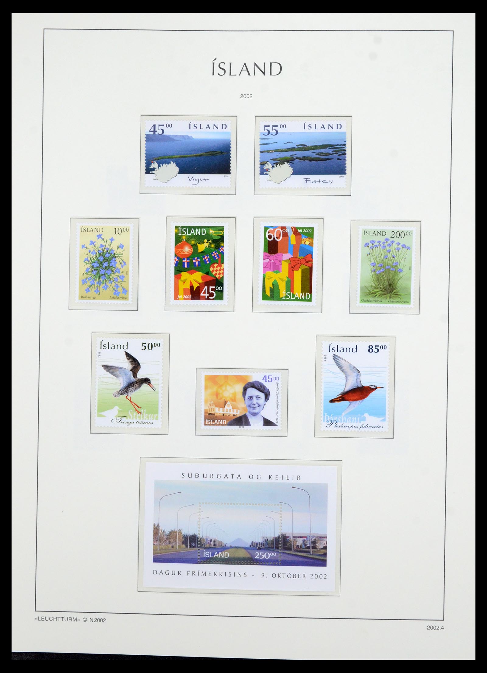 36705 107 - Postzegelverzameling 36705 IJsland 1873-2011.