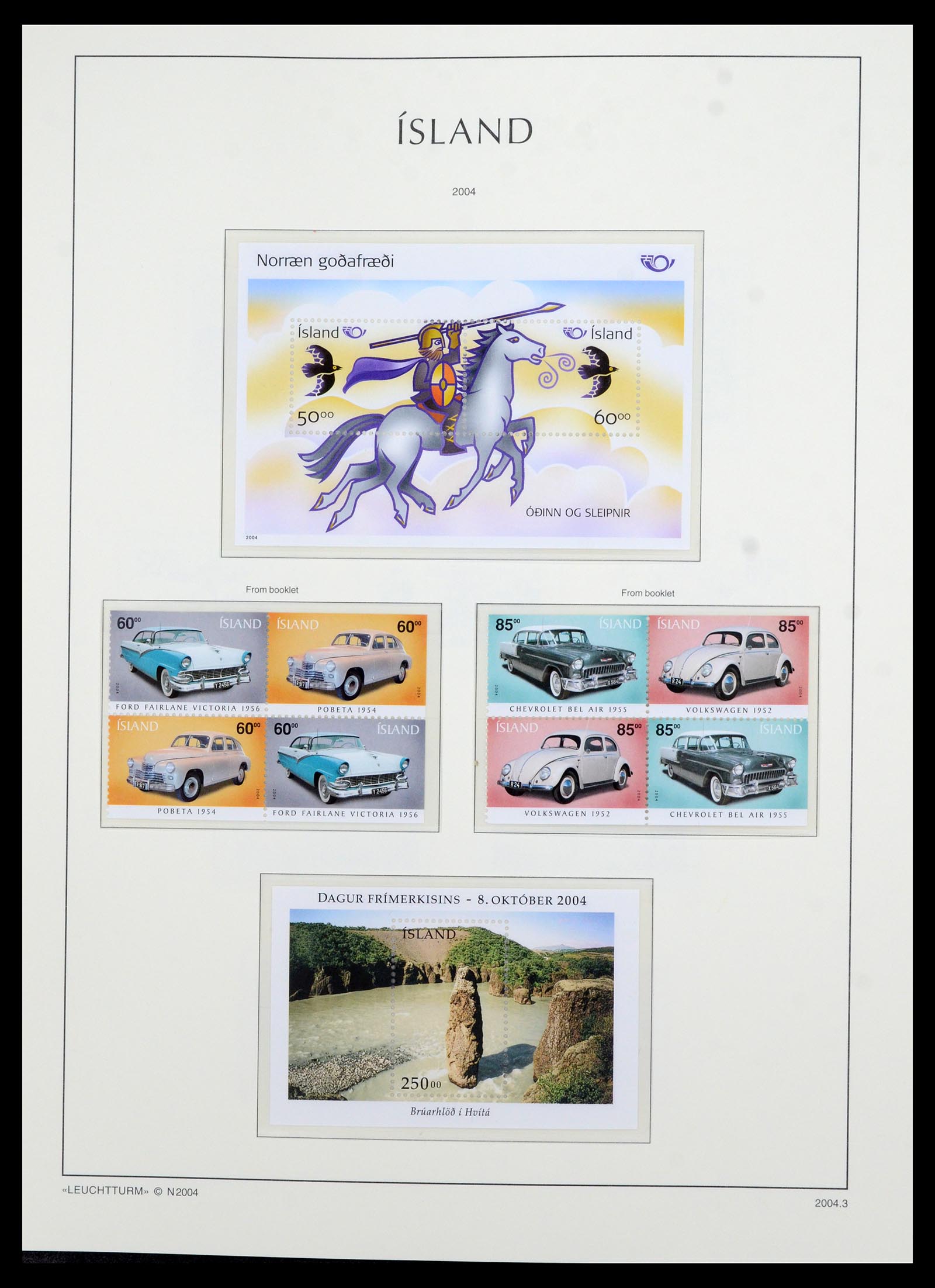 36705 113 - Postzegelverzameling 36705 IJsland 1873-2011.