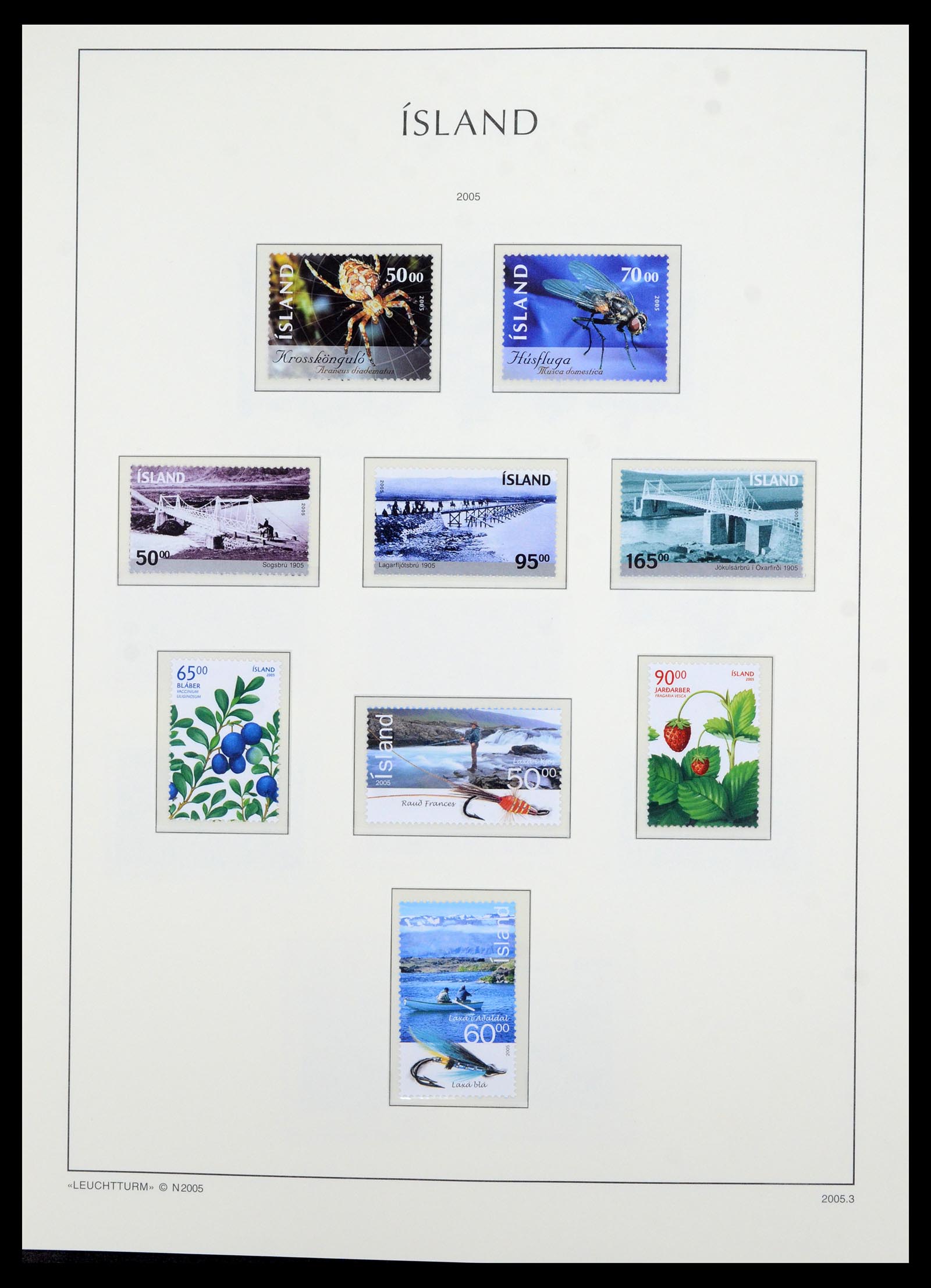 36705 117 - Stamp collection 36705 Iceland 1873-2011.