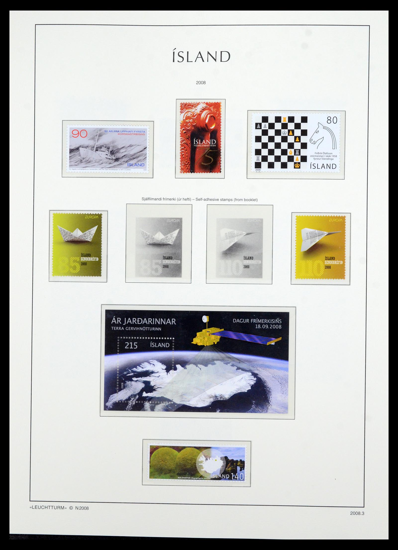 36705 129 - Postzegelverzameling 36705 IJsland 1873-2011.