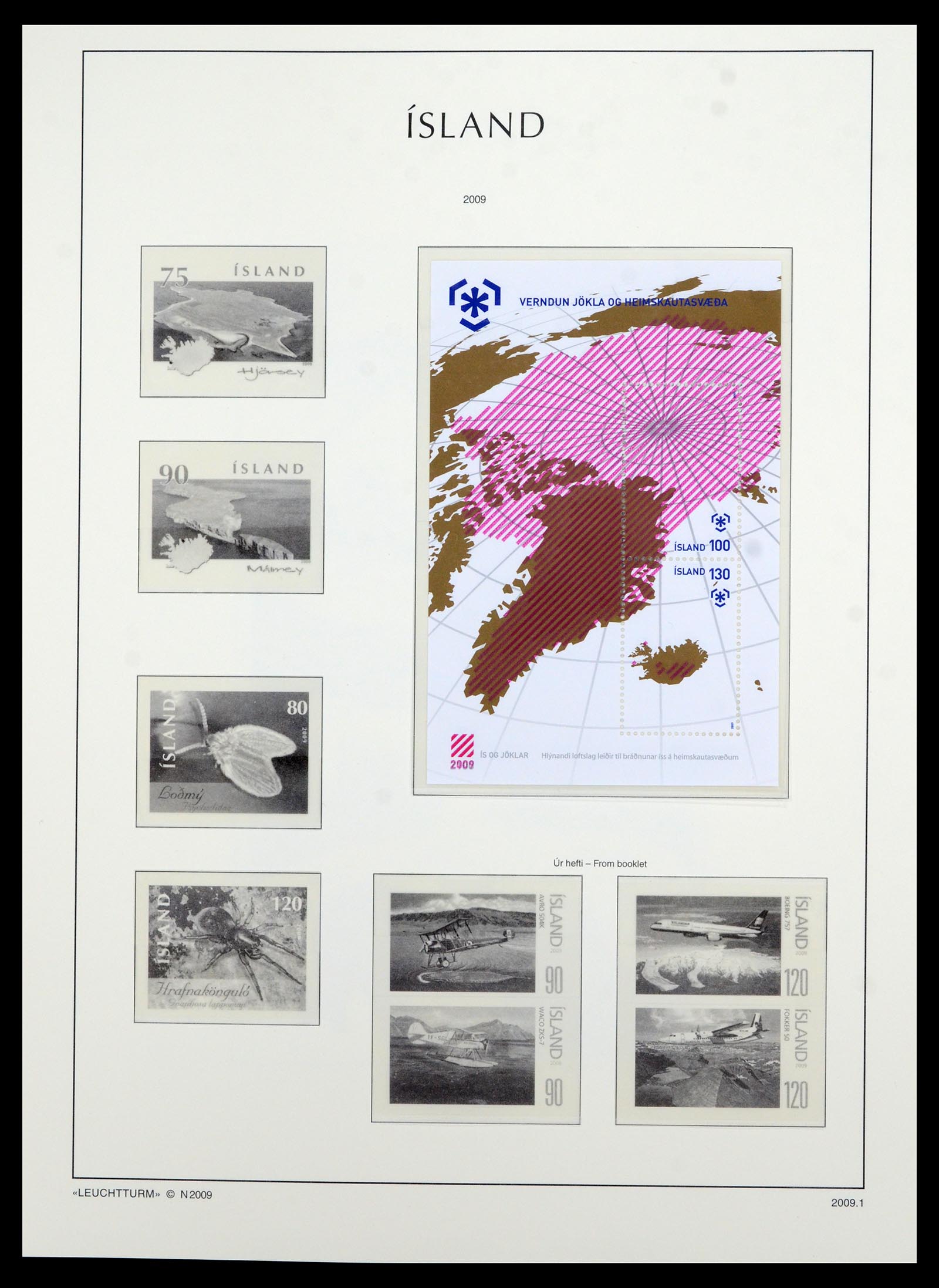 36705 131 - Postzegelverzameling 36705 IJsland 1873-2011.