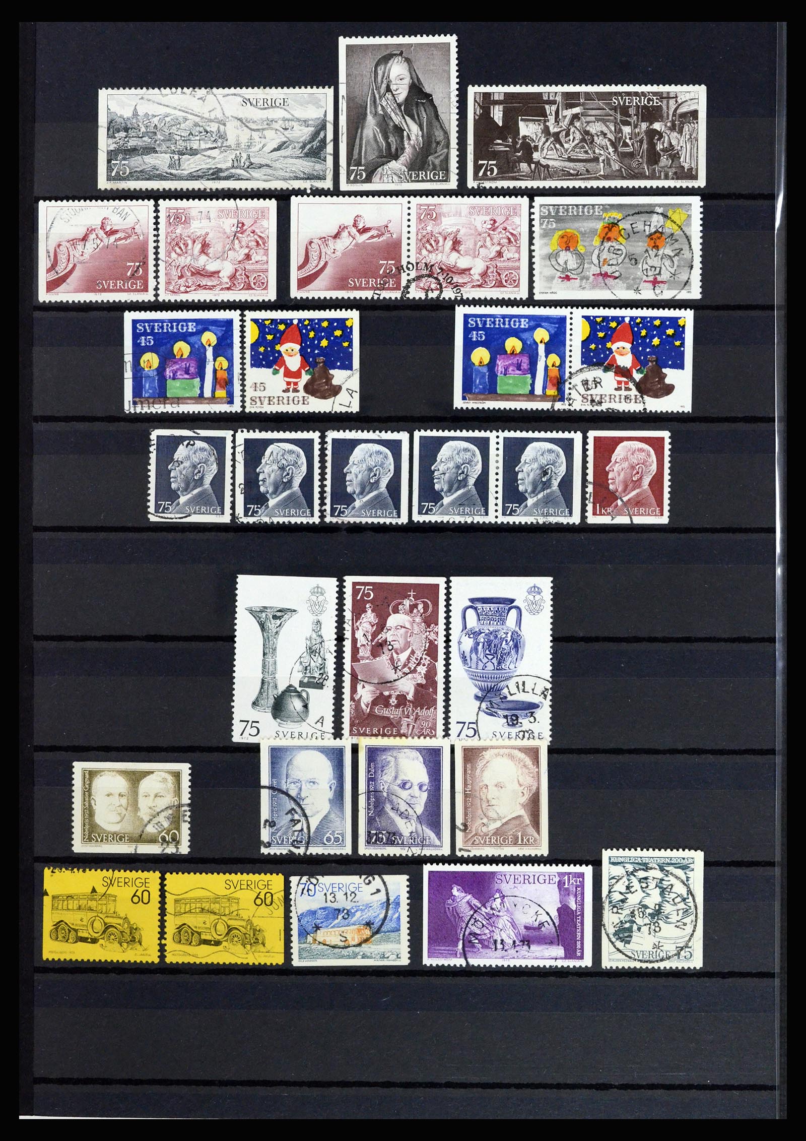 36706 038 - Postzegelverzameling 36706 Zweden 1855-2013.