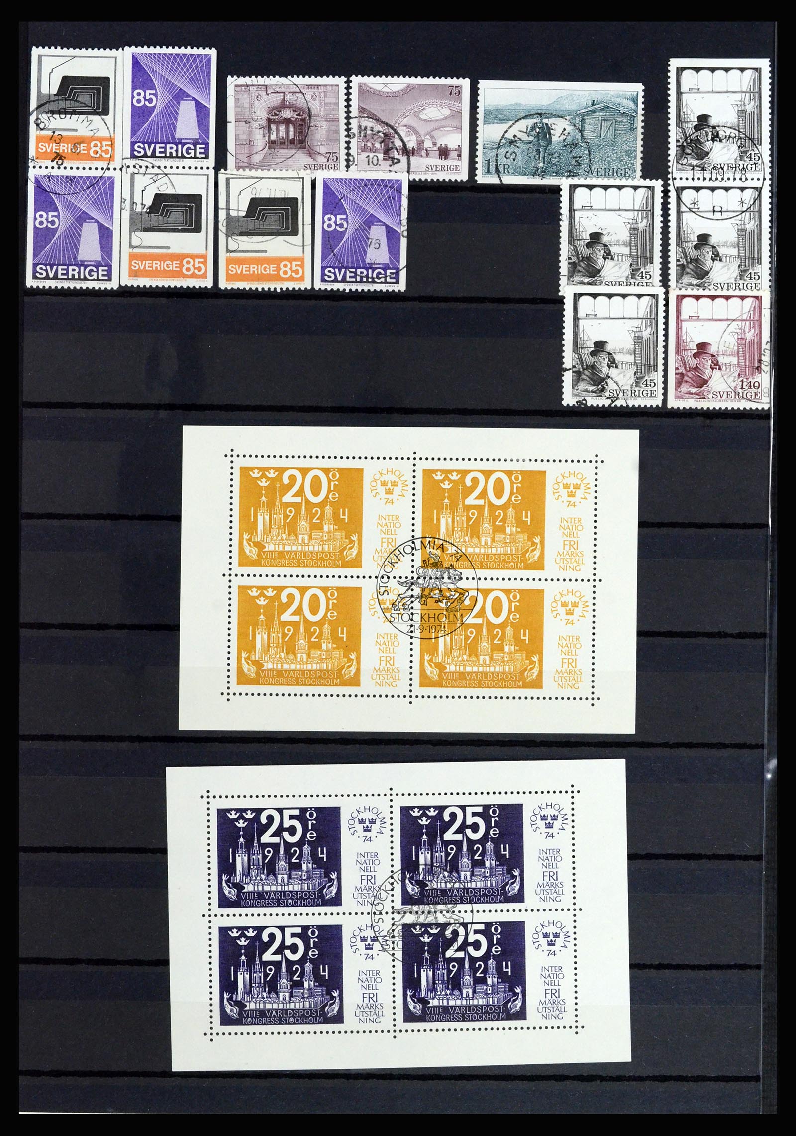 36706 042 - Postzegelverzameling 36706 Zweden 1855-2013.