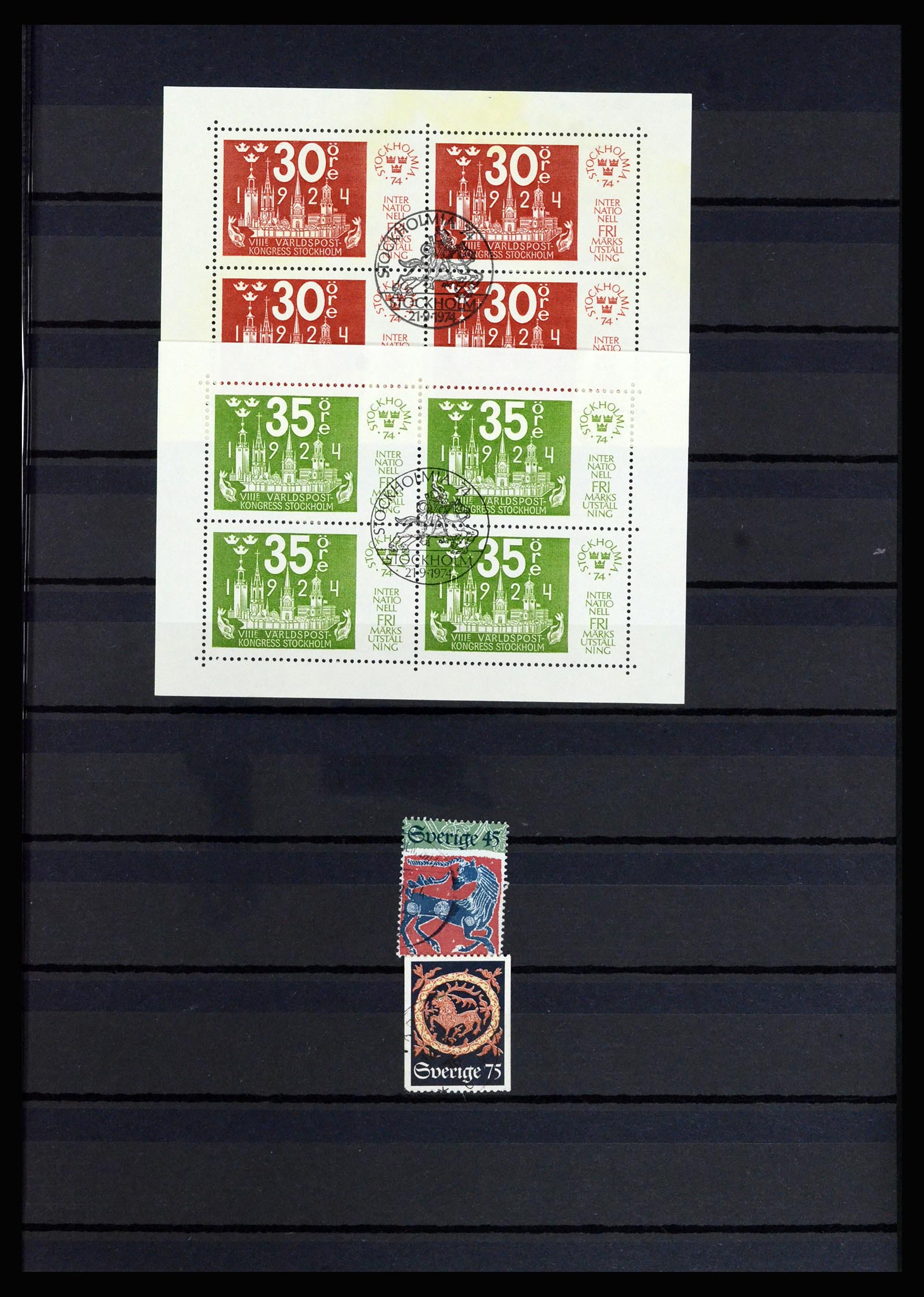 36706 043 - Postzegelverzameling 36706 Zweden 1855-2013.