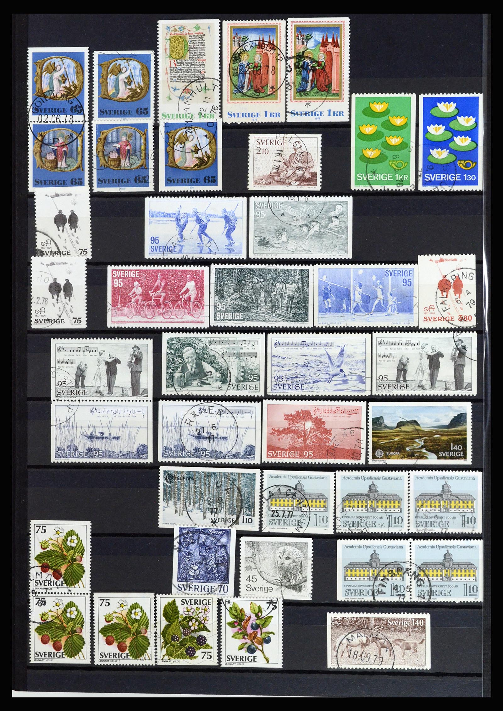 36706 048 - Postzegelverzameling 36706 Zweden 1855-2013.