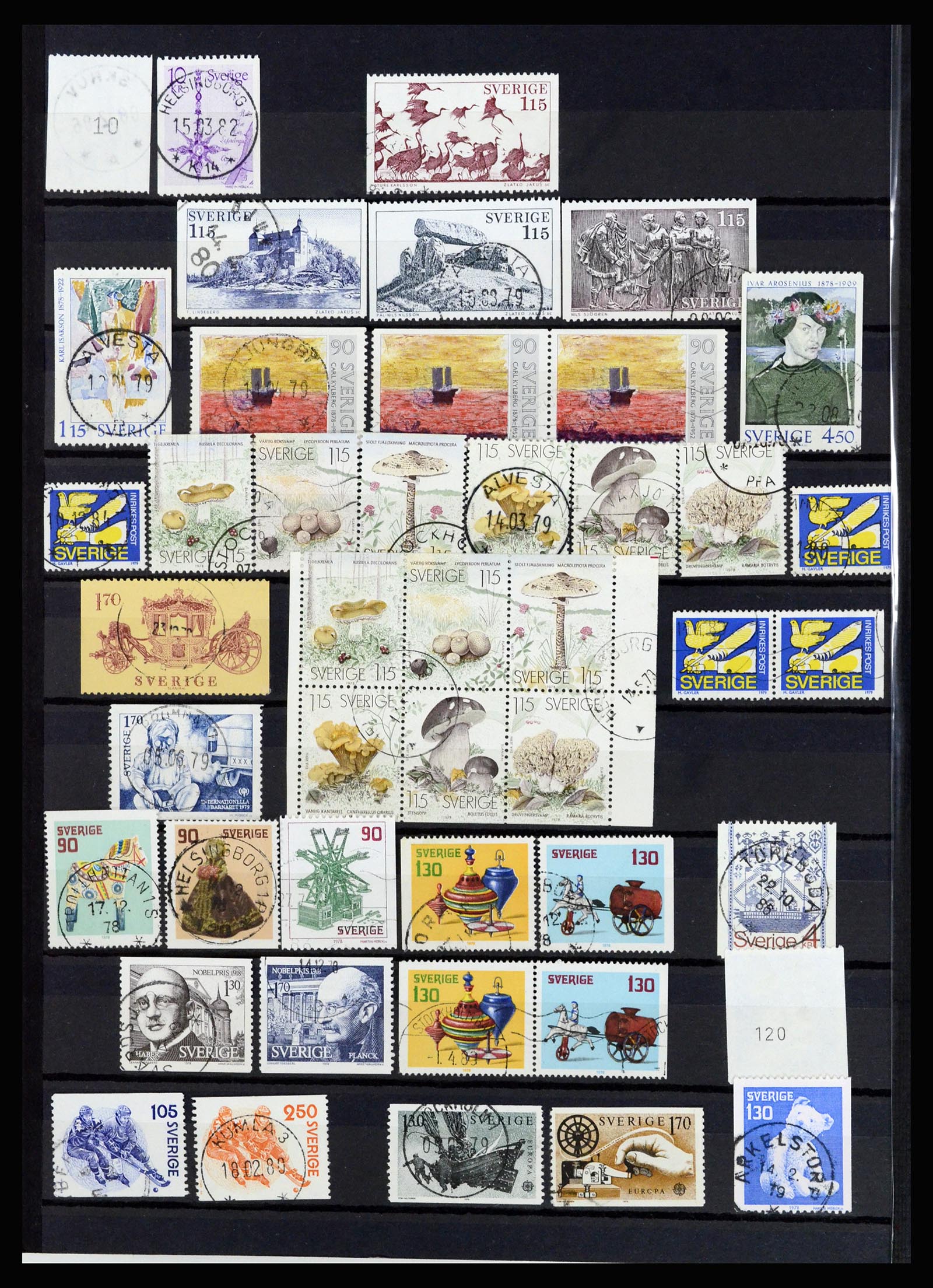 36706 050 - Postzegelverzameling 36706 Zweden 1855-2013.