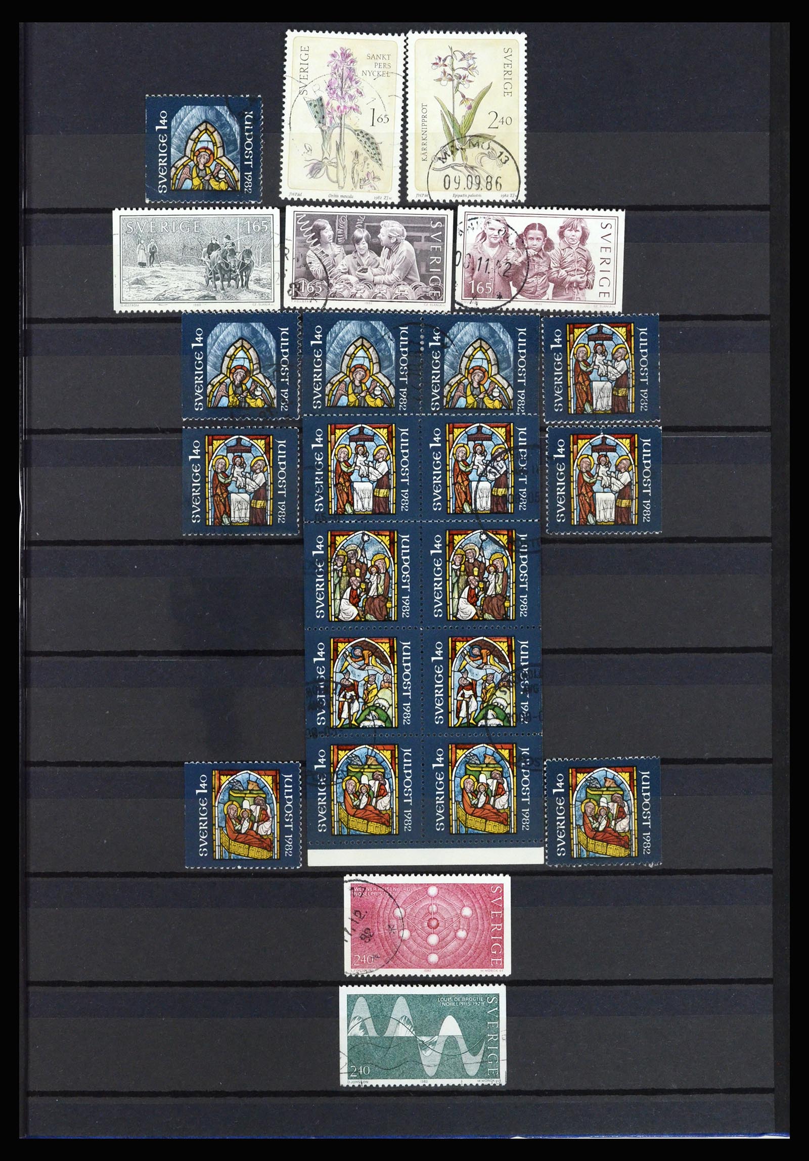 36706 057 - Postzegelverzameling 36706 Zweden 1855-2013.
