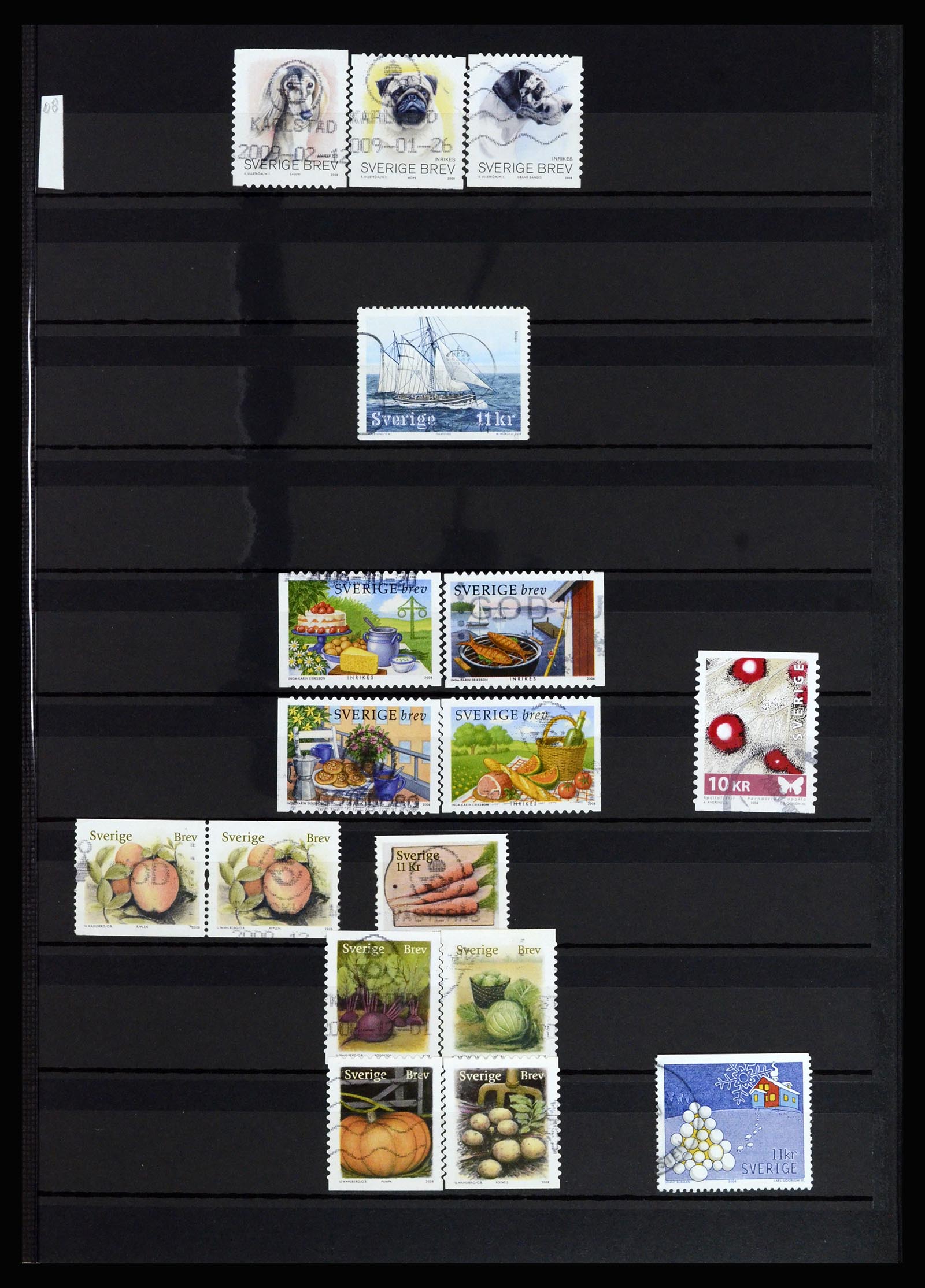 36706 101 - Postzegelverzameling 36706 Zweden 1855-2013.