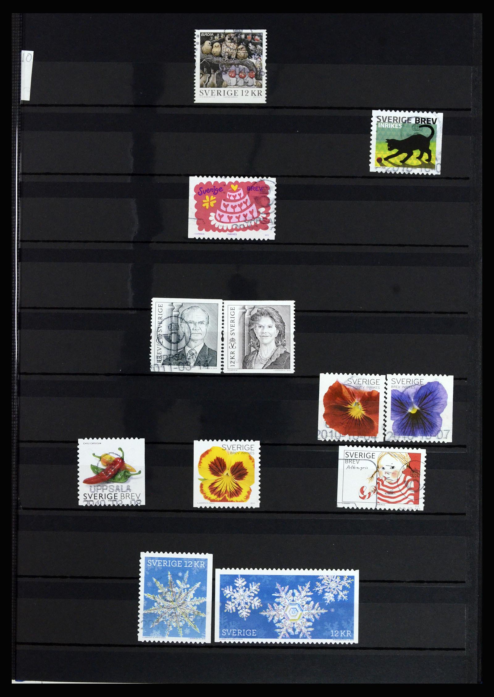 36706 103 - Postzegelverzameling 36706 Zweden 1855-2013.