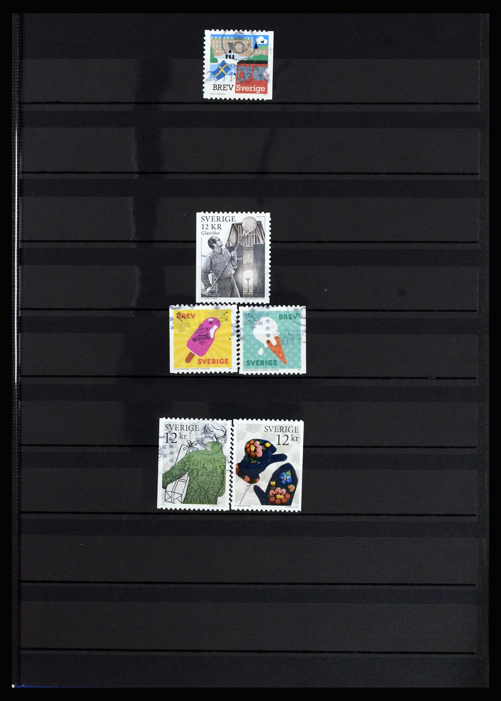 36706 104 - Postzegelverzameling 36706 Zweden 1855-2013.